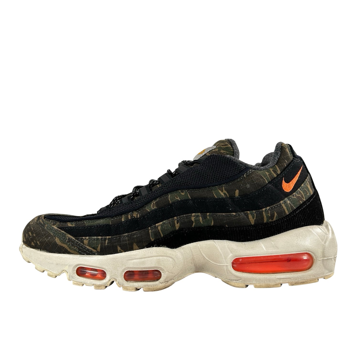 AV3866 001 Nike Air Max 95 Carhartt WIP Camo [USED] - 8.5 M (Used) (No Box)
