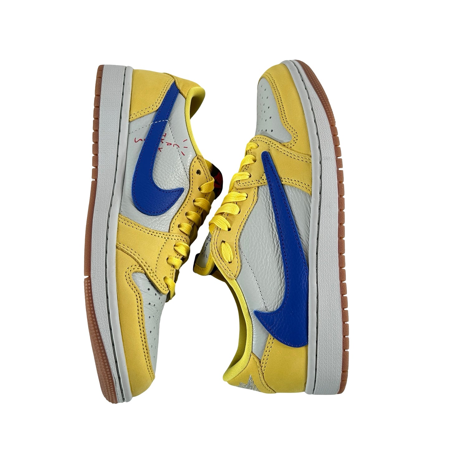 DZ4137 700 Jordan 1 Retro Low OG SP Travis Scott Canary (Women's) [USED] - 8 W (VNDS)