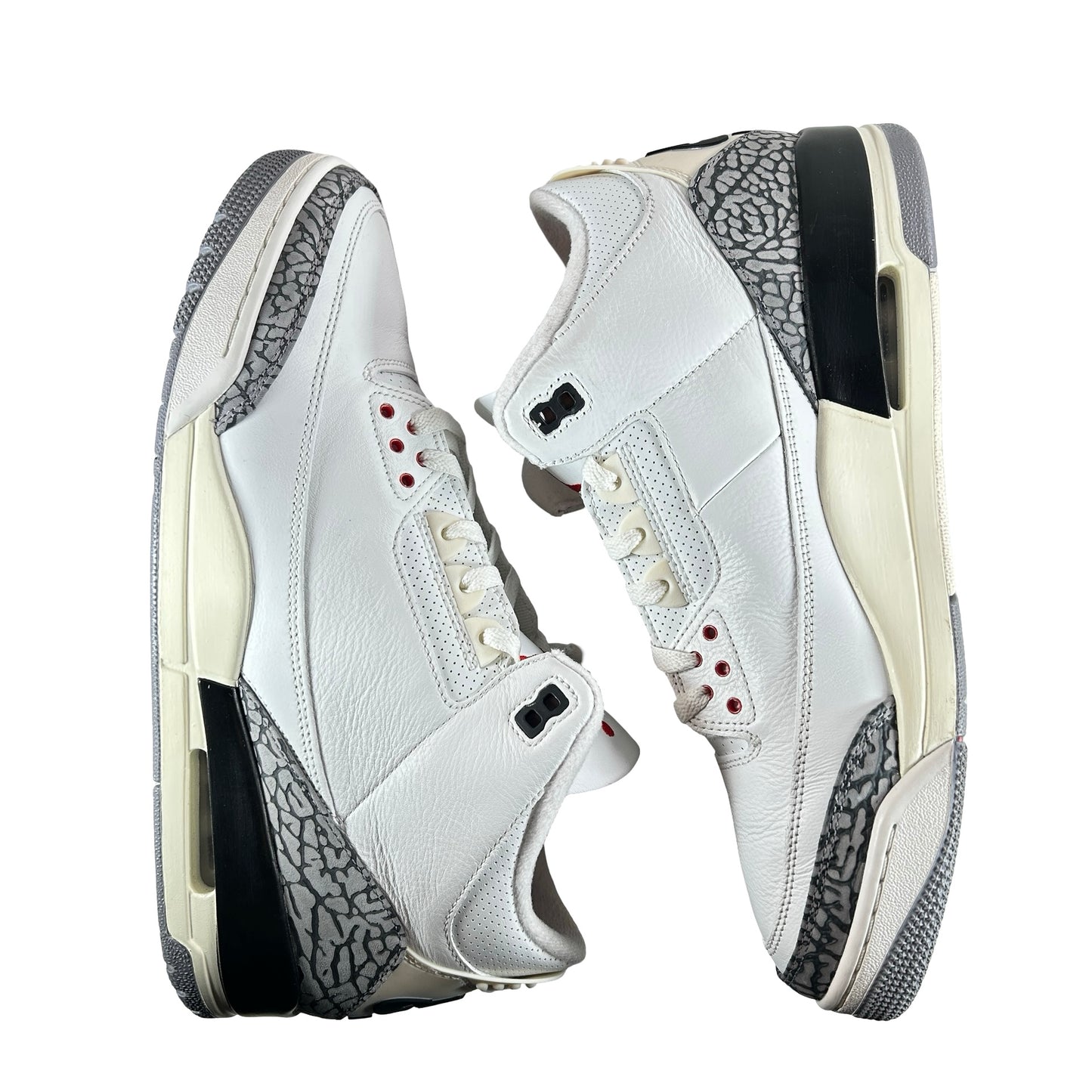 DN3707 100 Jordan 3 Retro White Cement Reimagined [USED] - 13 M (Used7)
