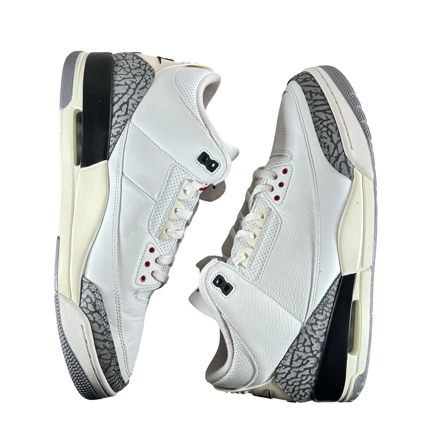 DN3707 100 Jordan 3 Retro White Cement Reimagined [USED] - 13 M (Used7)