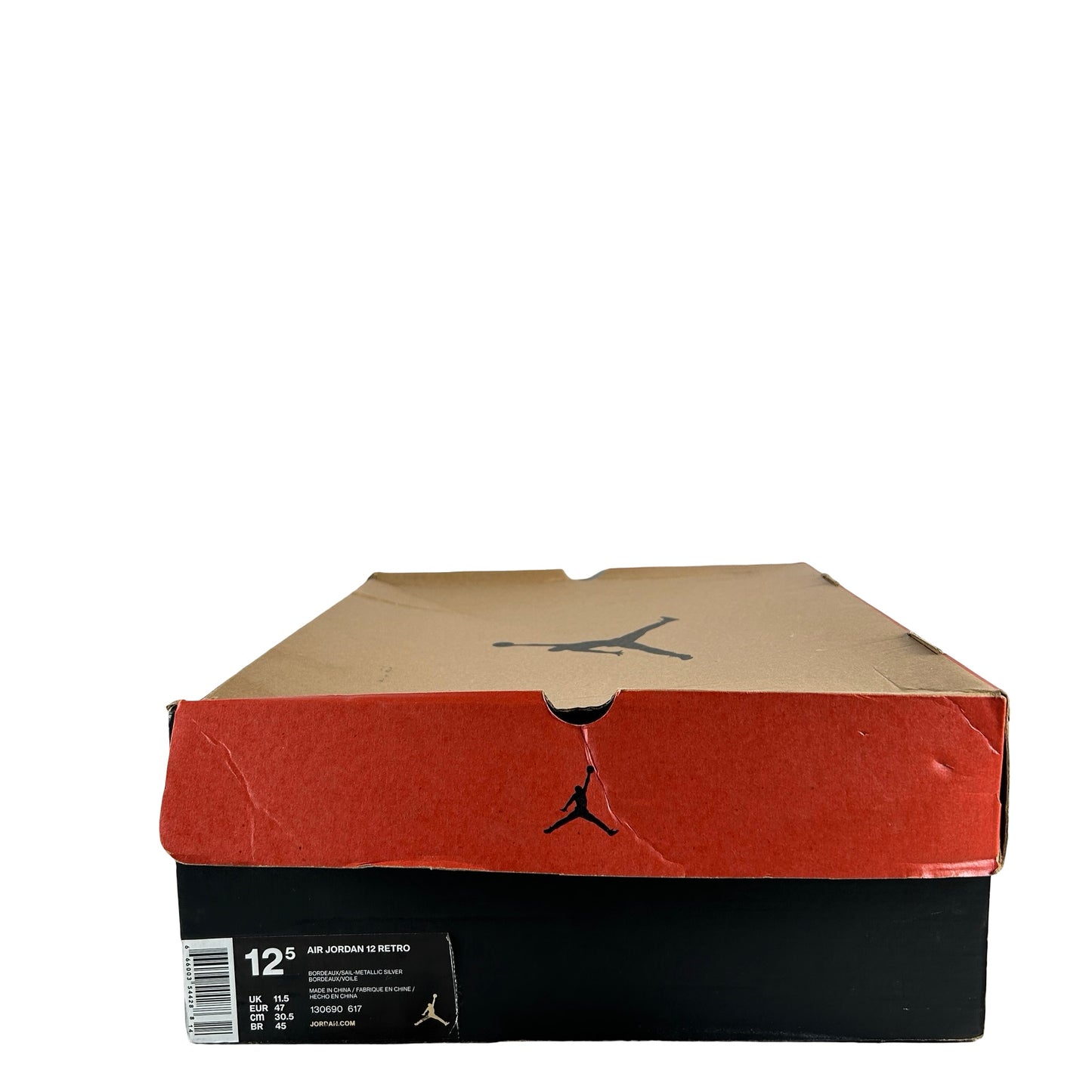 130690 617 Jordan 12 Retro Bordeaux [USED] - 12.5 M (Used)