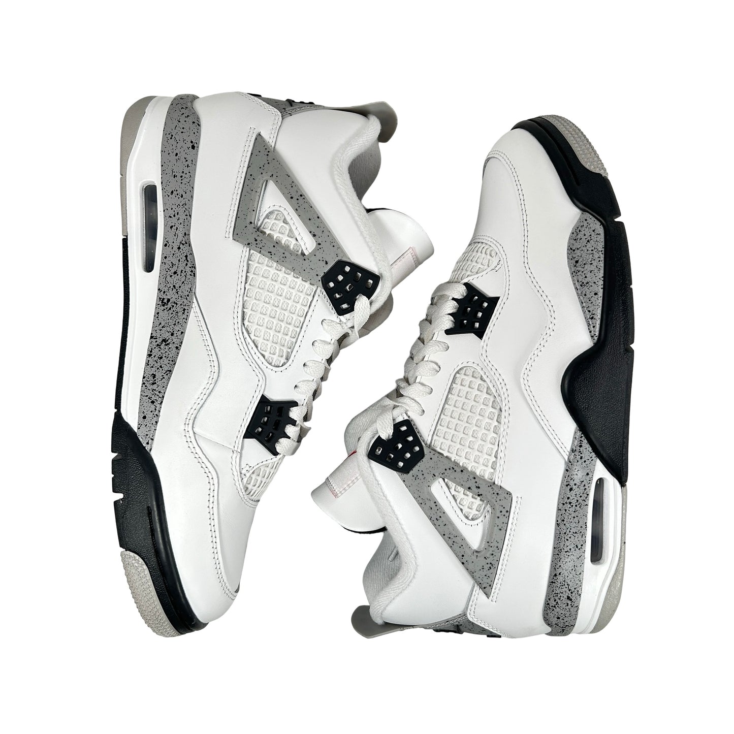FV5029 100 Jordan 4 Retro White Cement (2025) [USED] - 8.5 M (Used)