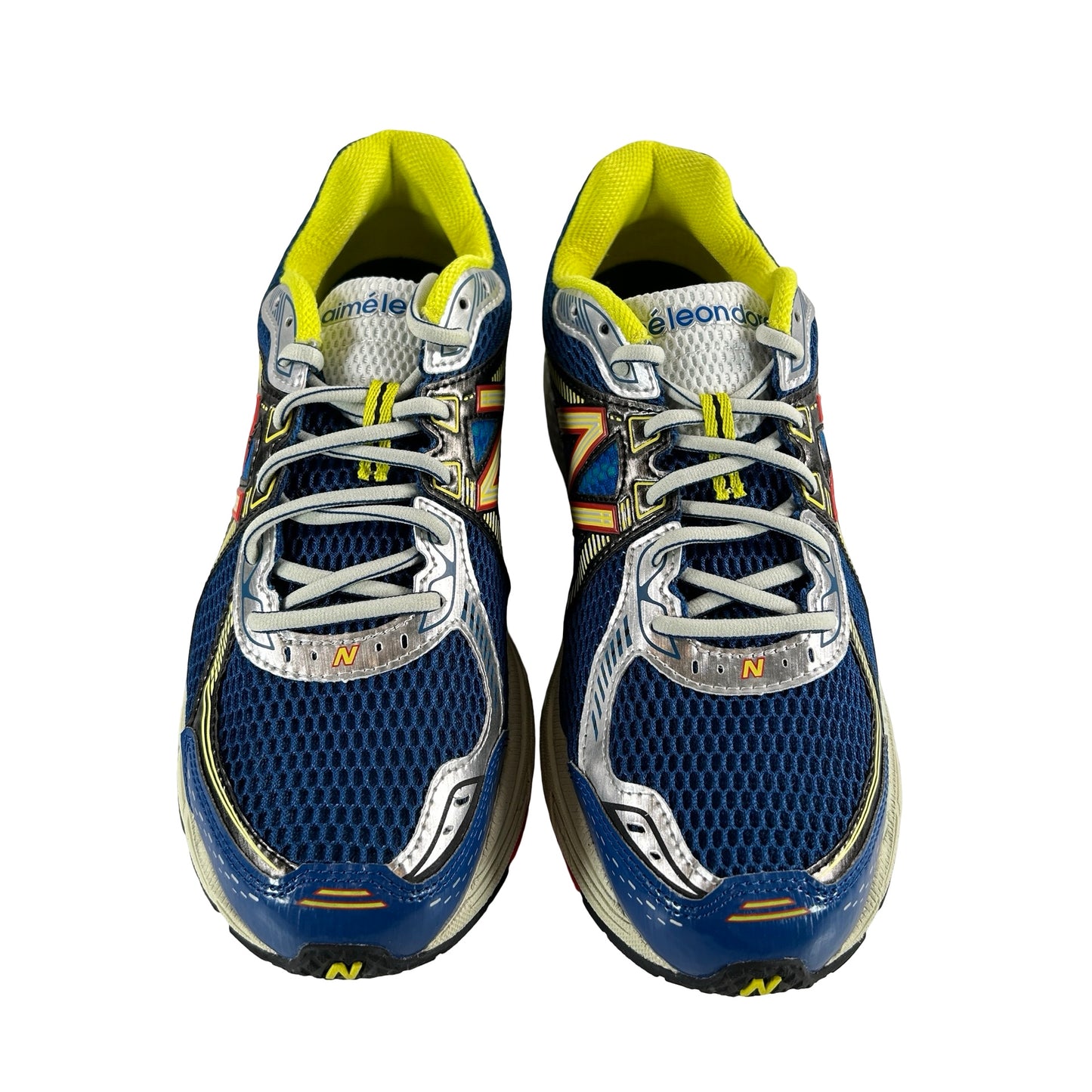 ML860DA2 New Balance 860v2 Aimé Leon Dore Blue Yellow [USED] - 10 M (Used)