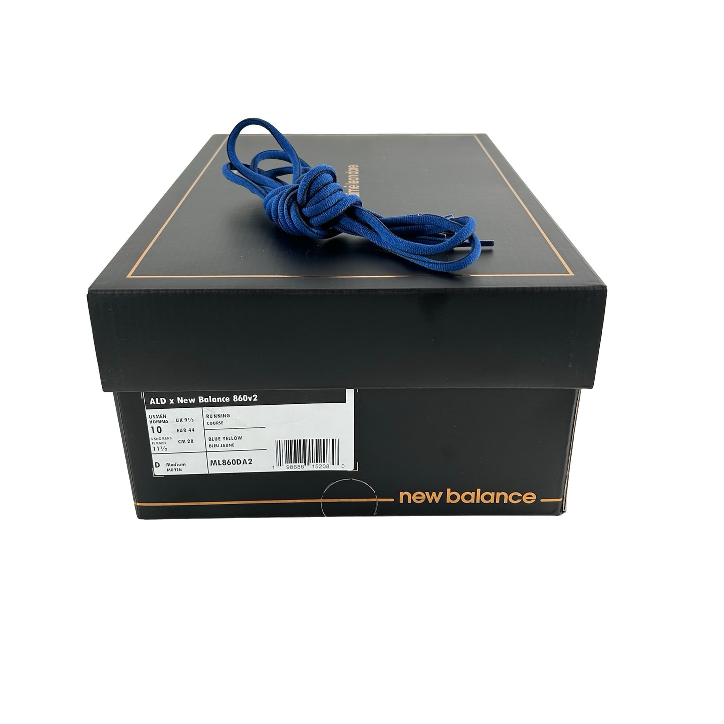 ML860DA2 New Balance 860v2 Aimé Leon Dore Blue Yellow [USED] - 10 M (Used)