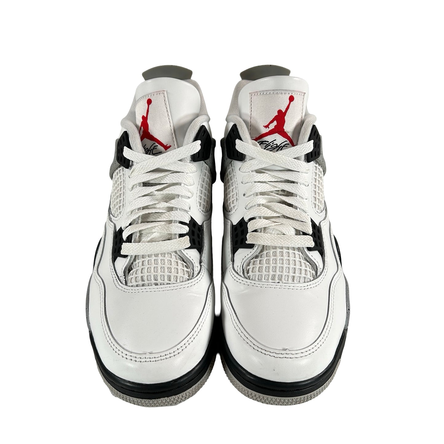 FV5029 100 Jordan 4 Retro White Cement (2025) [USED] - 8 M (VNDS) (No Box)