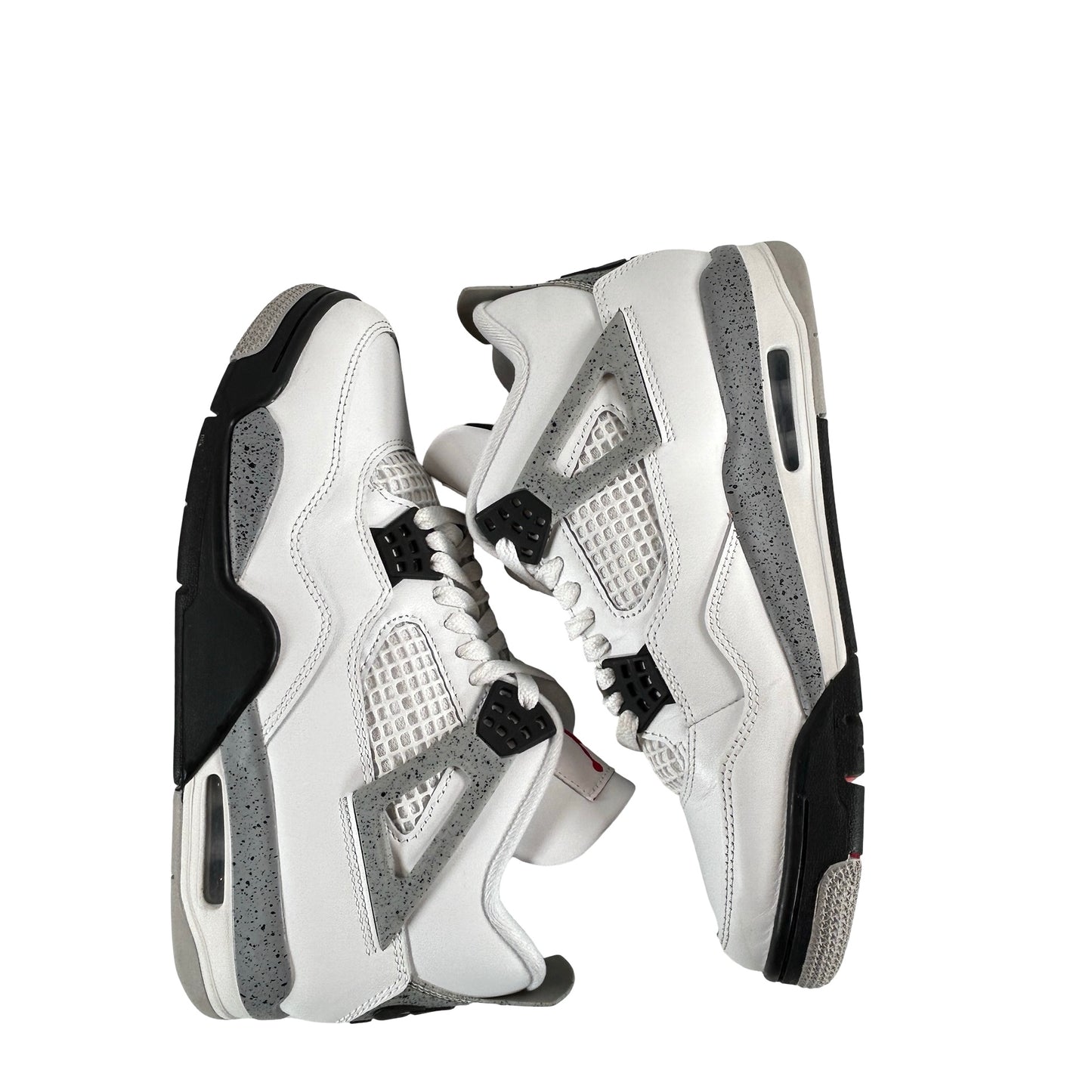 FV5029 100 Jordan 4 Retro White Cement (2025) [USED] - 8 M (VNDS) (No Box)