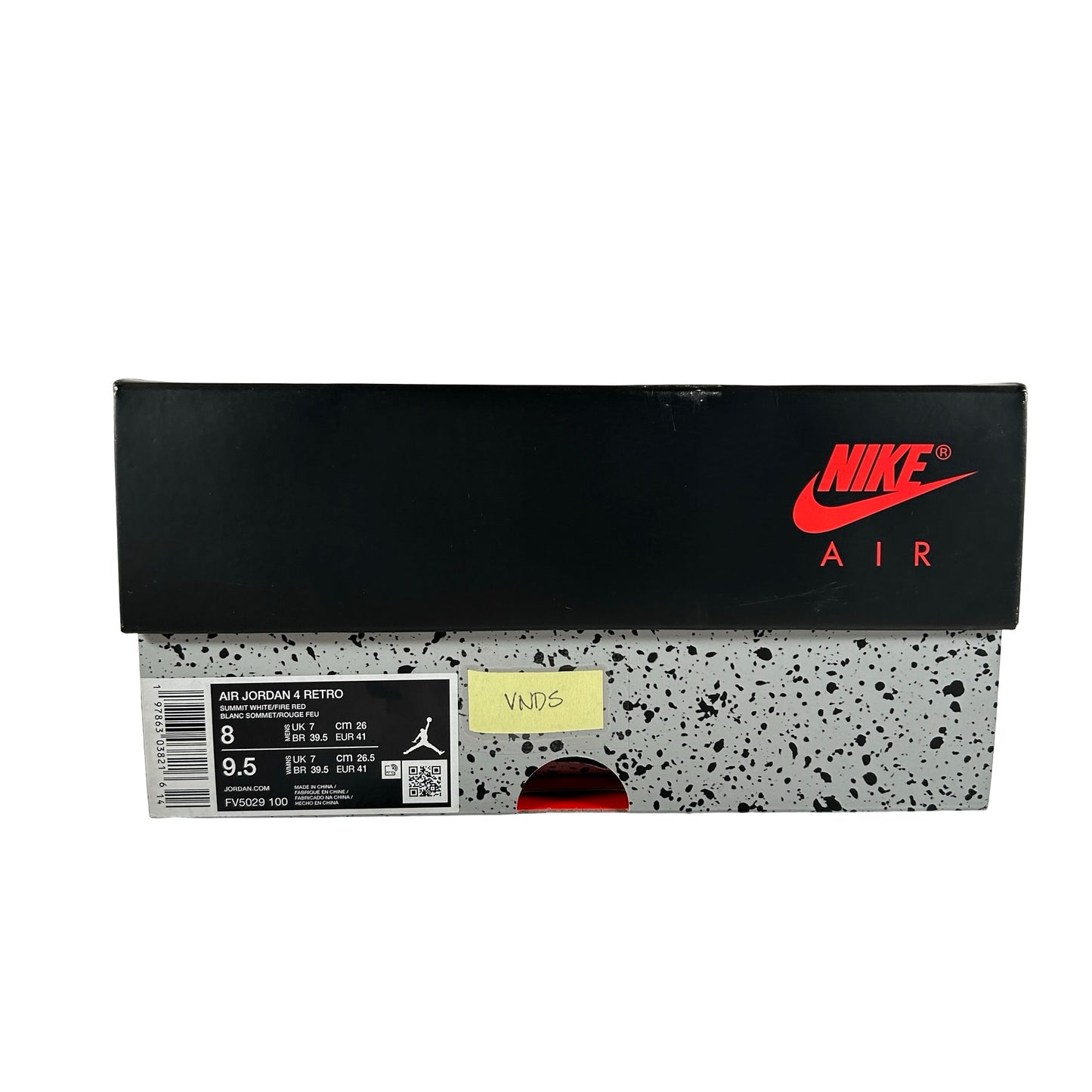 FV5029 100 Jordan 4 Retro White Cement (2025) [USED] - 8 M (VNDS)