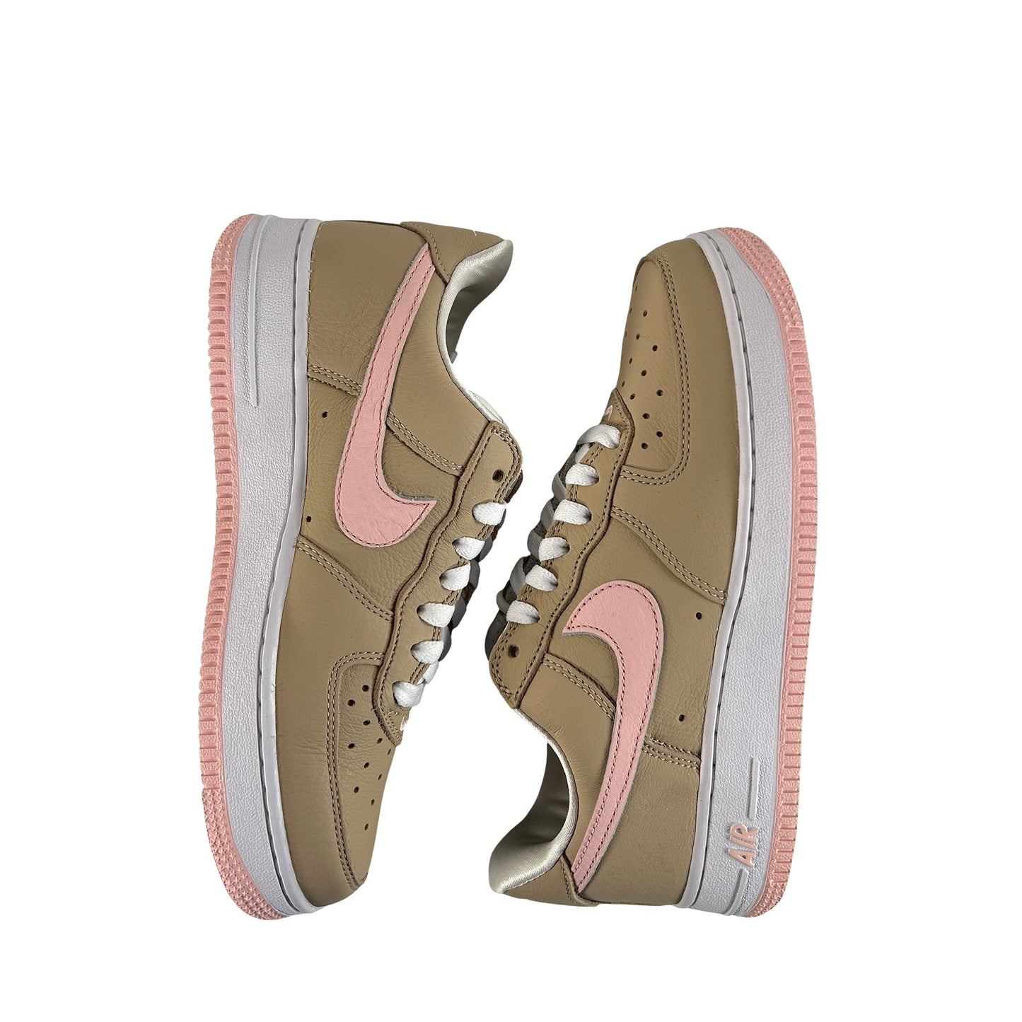 845053 201 Nike Air Force 1 Low Linen (2024) [USED] - 5.5 M (Used) (No Box)