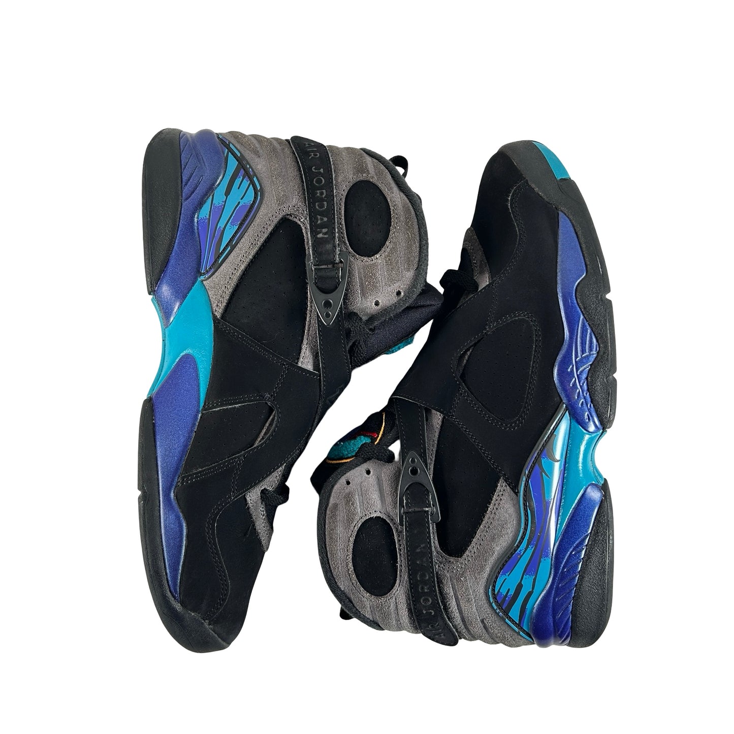 305381 006 Jordan 8 Retro Aqua (2025) [USED] - 10 M (Used) (No Box)