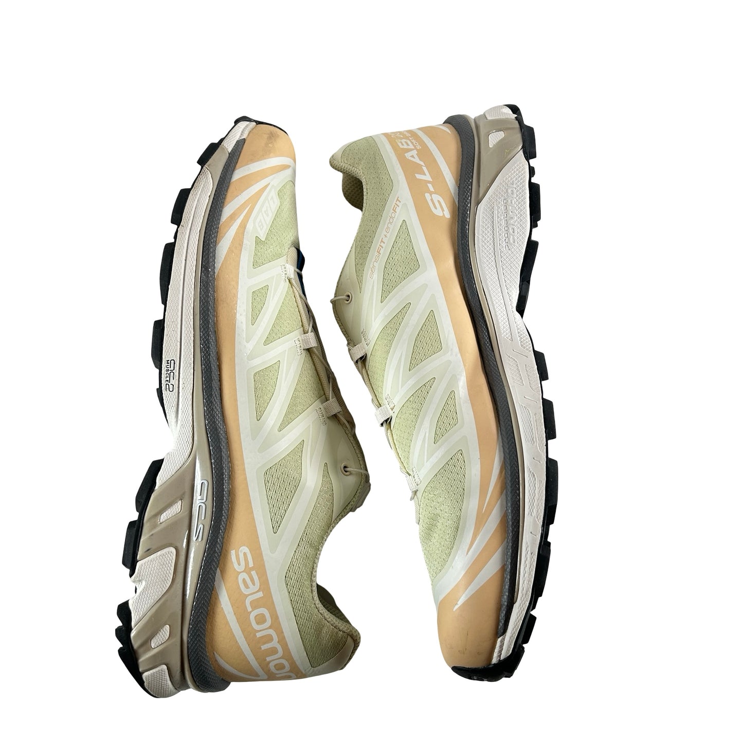 L4729370038 Salomon XT-6 Aloe Wash Feather Grey [USED] - 13 M (Used)
