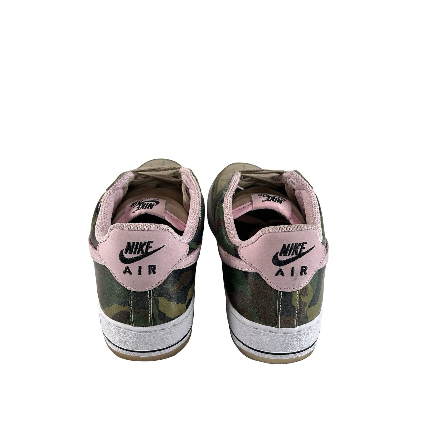 HQ1967 200 Nike Air Force 1 Low '07 LV8 Patent Camo Pink [USED] - 9.5 M (Used)