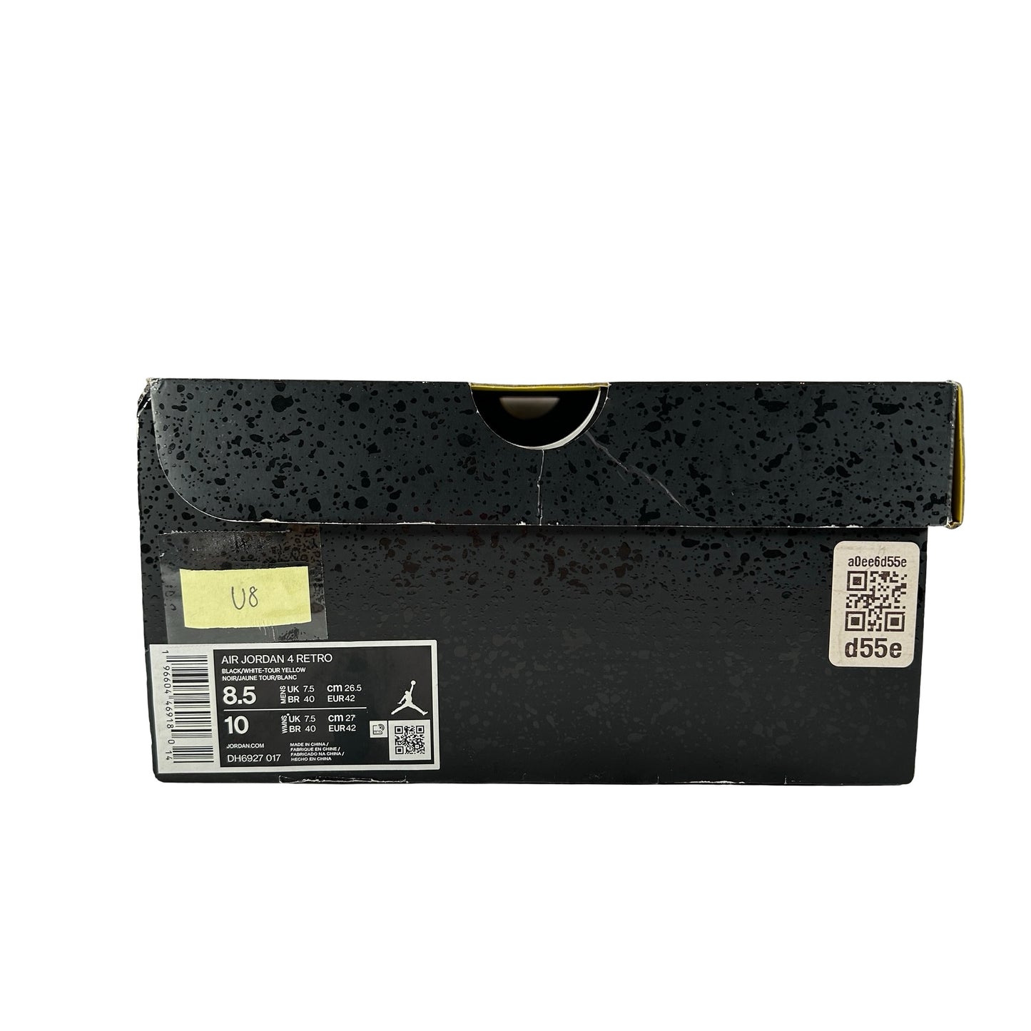 DH6927 017 Jordan 4 Retro Thunder [USED] - 8.5 M (Used8)