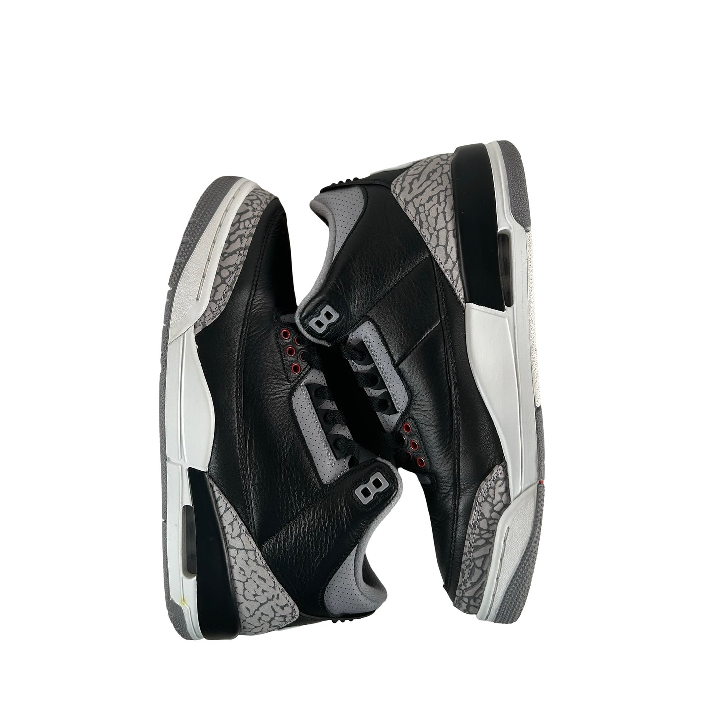 DN3707 010 Jordan 3 Retro Black Cement Reimagined (2024) [USED] - 8 M (Used6)