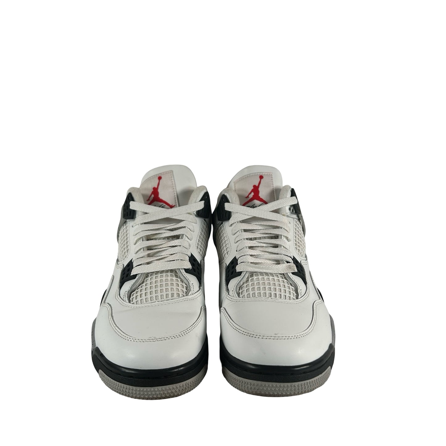 FV5029 100 Jordan 4 Retro White Cement (2025) [USED] - 10.5 M (Used) (Replace Lid)