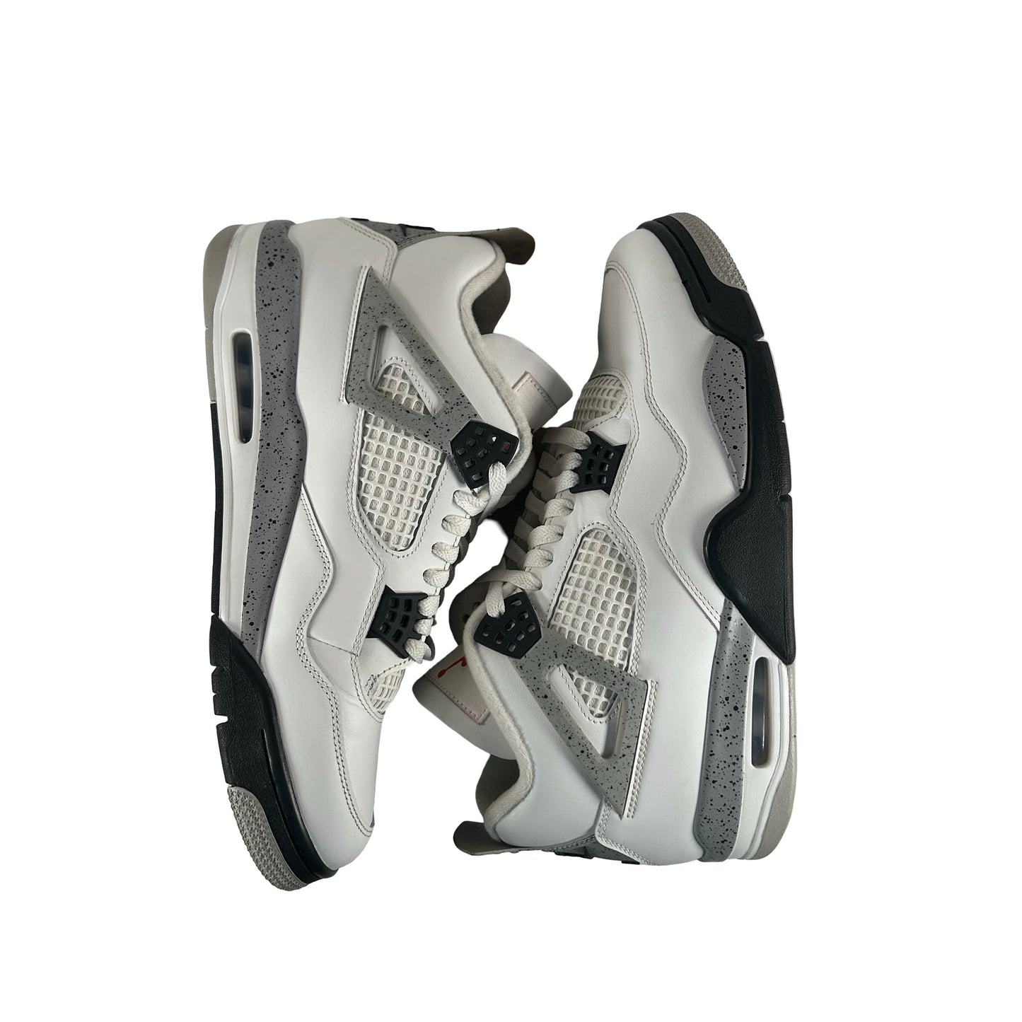 FV5029 100 Jordan 4 Retro White Cement (2025) [USED] - 10.5 M (Used) (Replace Lid)