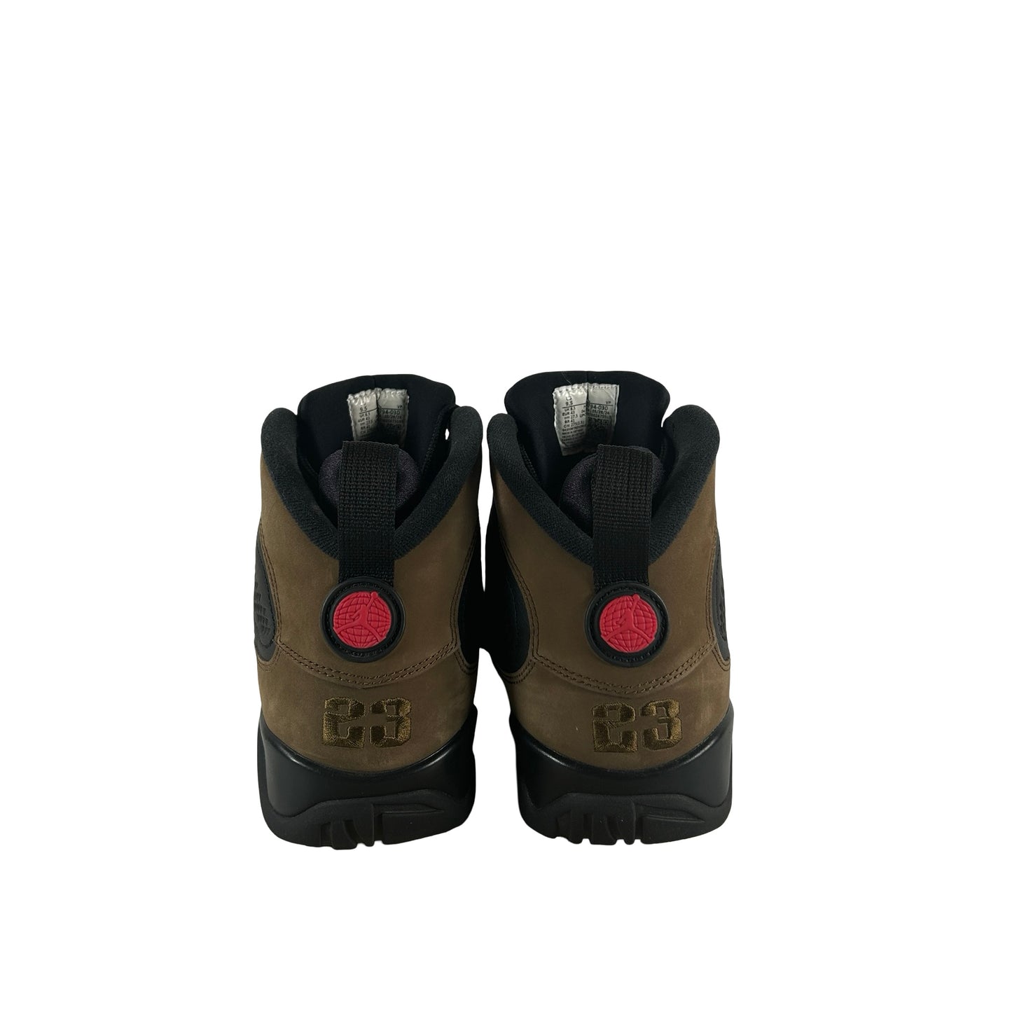 HV4794 030 Air Jordan 9 Retro Olive (2024) [USED] - 9.5 M (Used14)