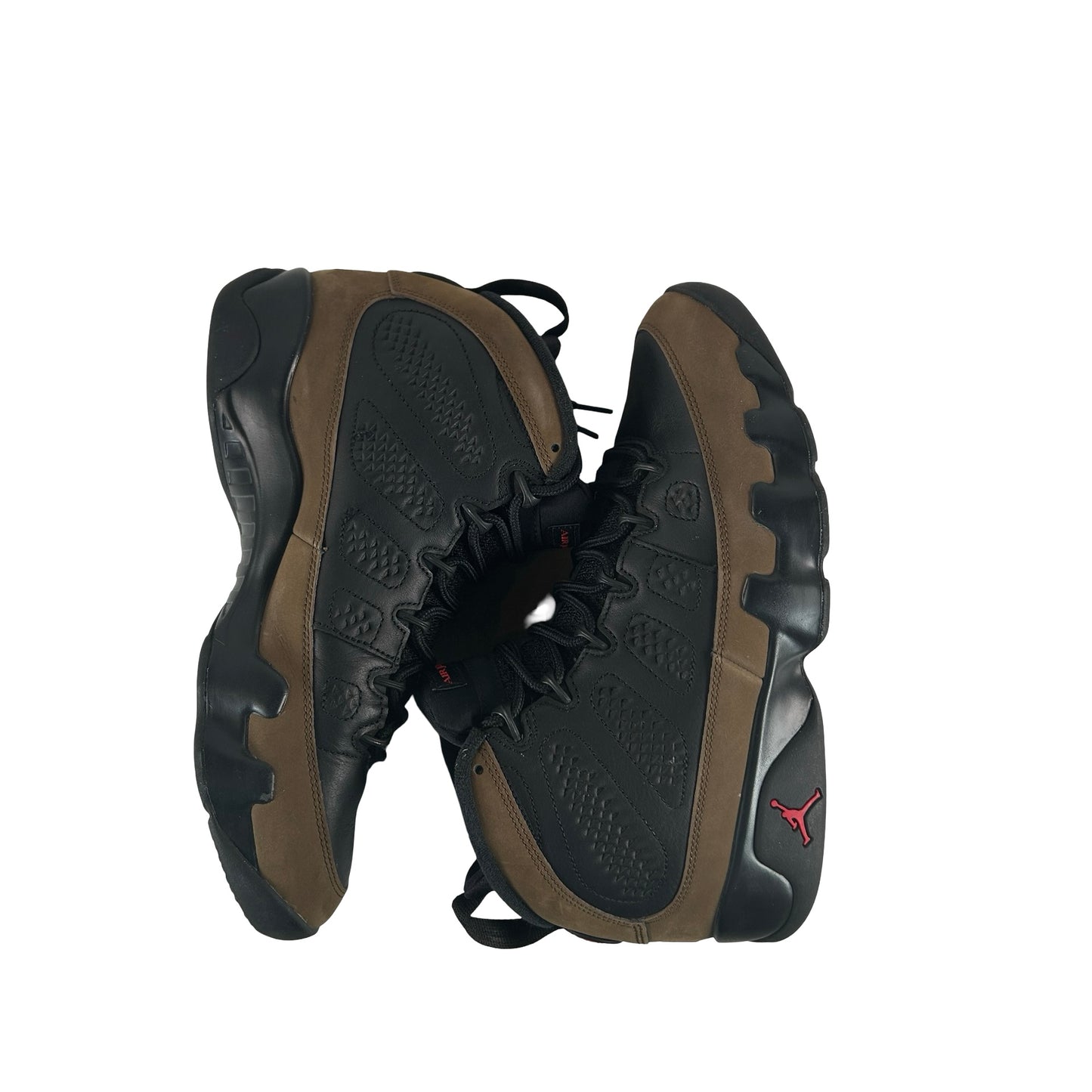 HV4794 030 Air Jordan 9 Retro Olive (2024) [USED] - 9.5 M (Used14)