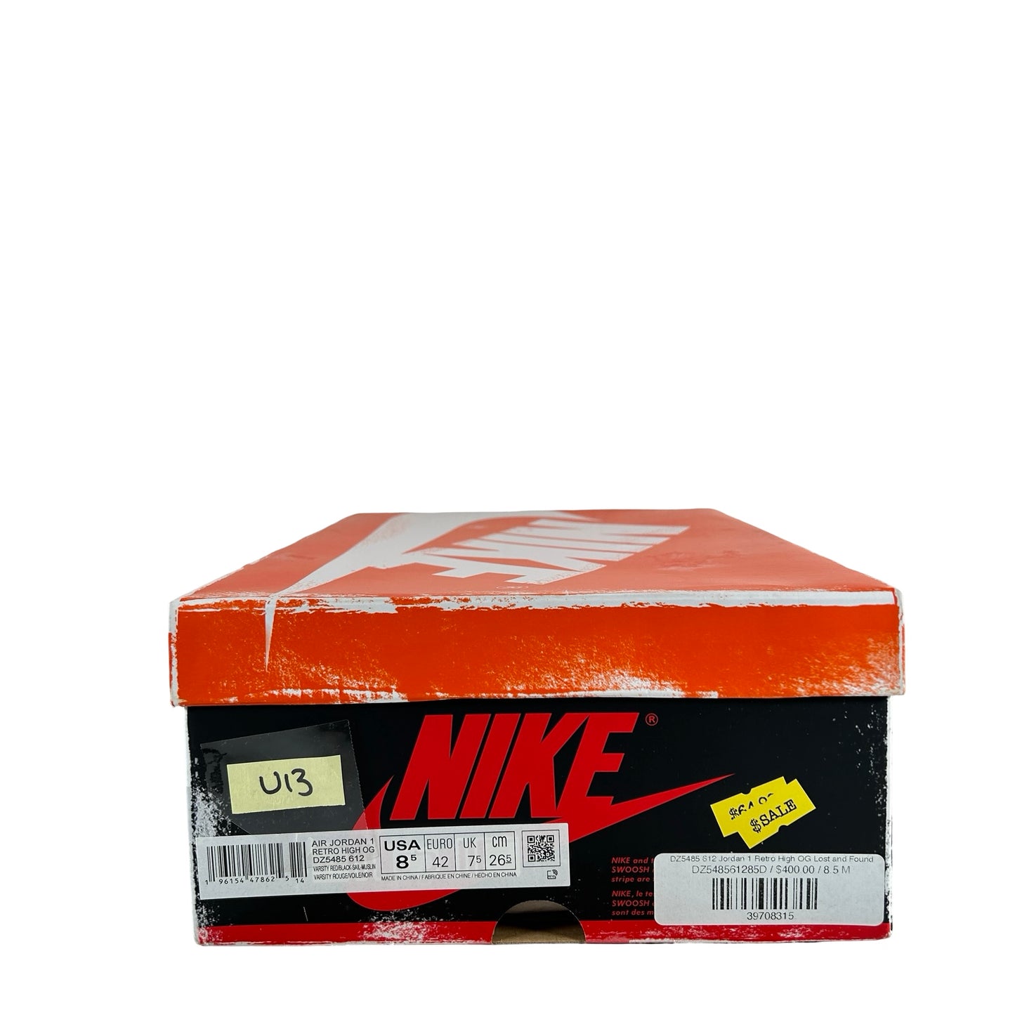 DZ5485 612 Jordan 1 Retro High OG Chicago Lost and Found [USED] - 8.5 M (Used13)