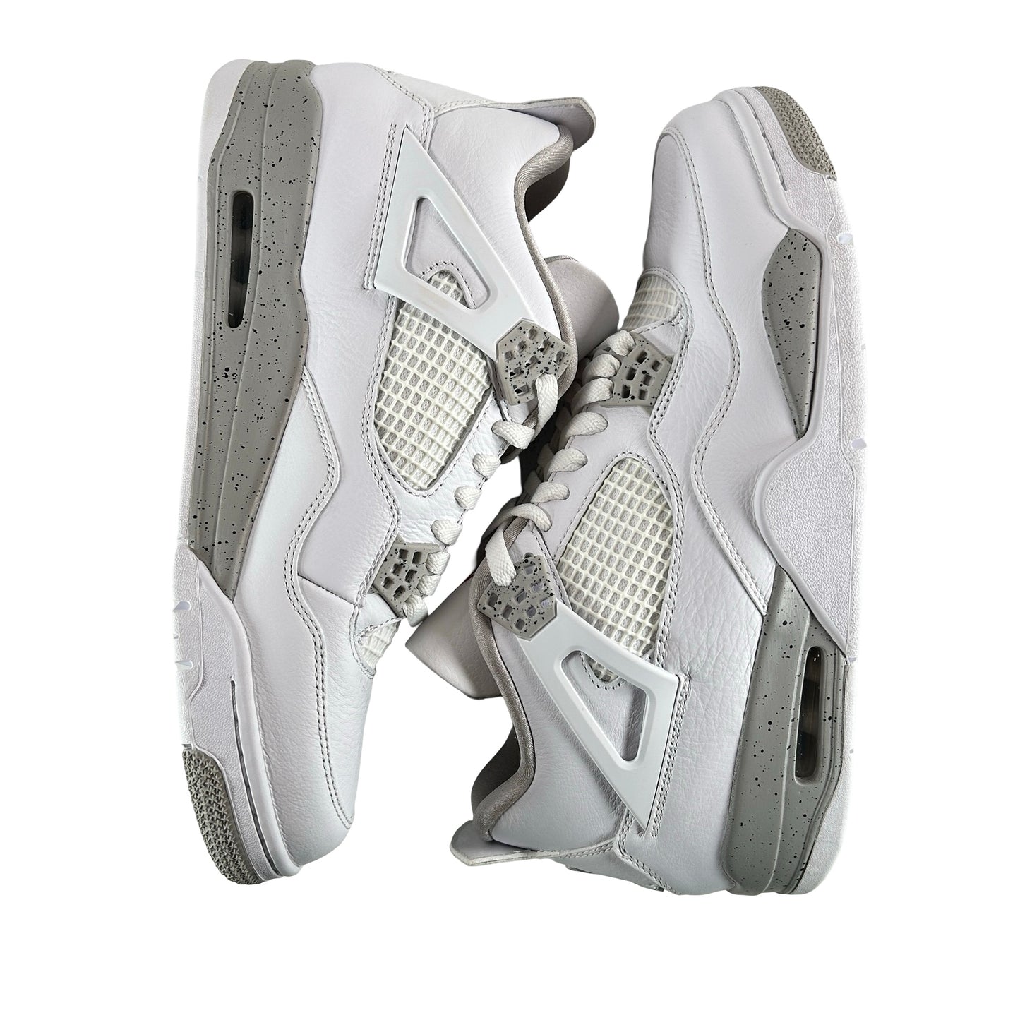 CT8527 100 Jordan 4 Retro White Oreo [CONDITIONAL] - 11 M (Yellowing3)