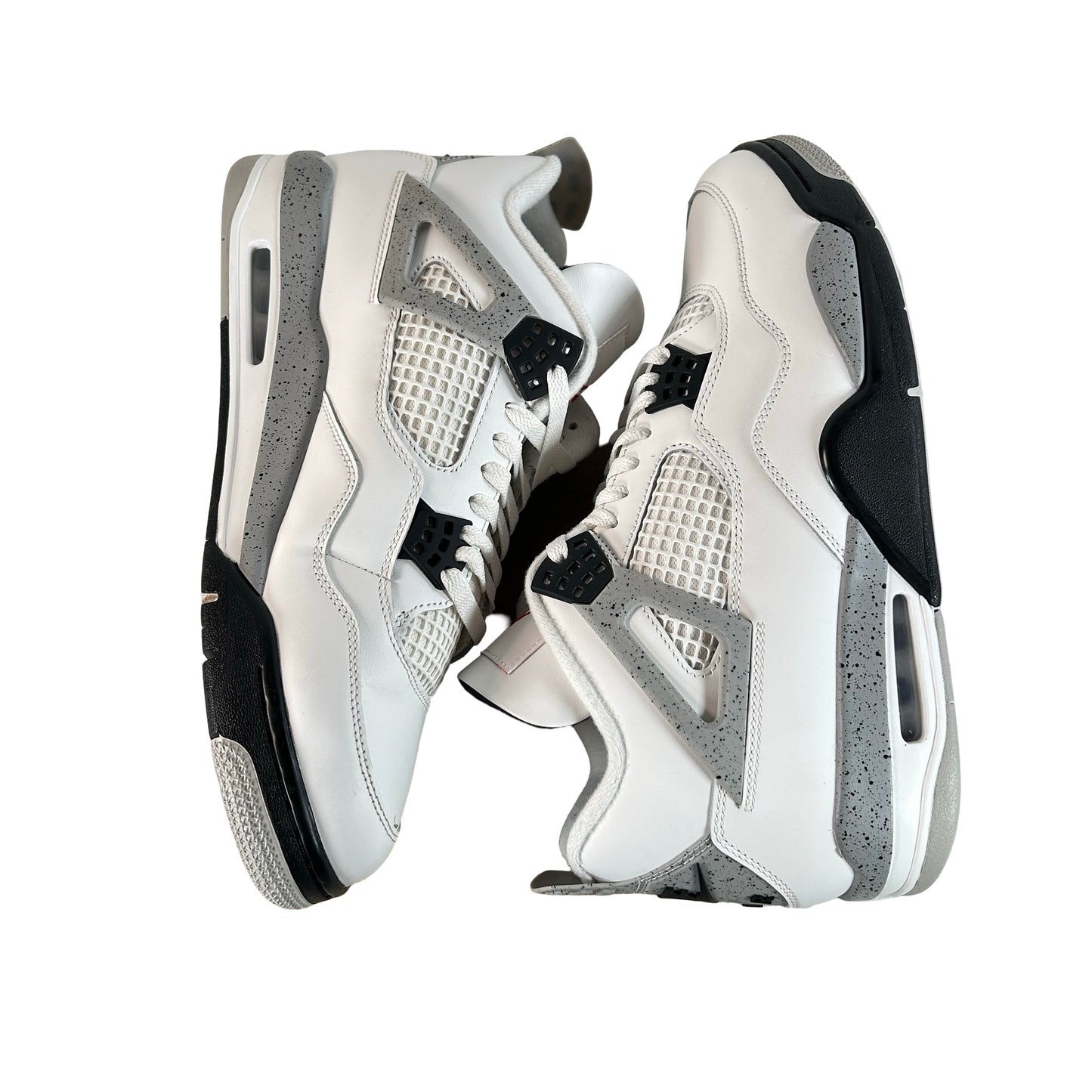 FV5029 100 Jordan 4 Retro White Cement (2025) [USED] - 12 M (Used19)