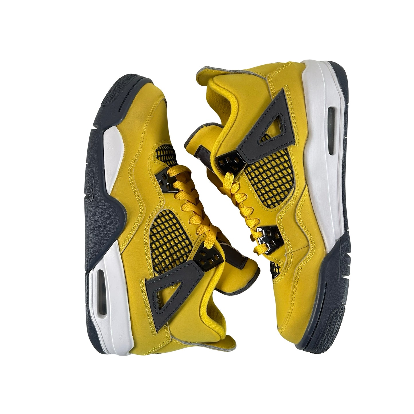 408452 700 Jordan 4 Retro Lightning (GS) [USED] - 6 Y (Used)
