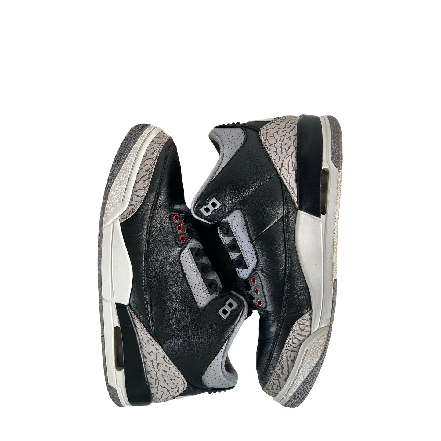 DN3707 010 Jordan 3 Retro Black Cement Reimagined (2024) [USED] - 8 M (Used8)
