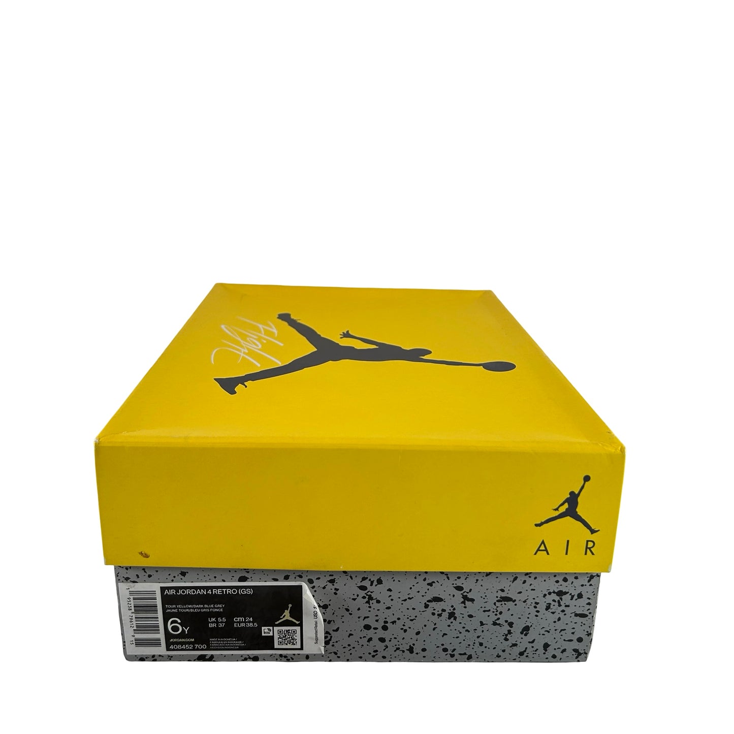 408452 700 Jordan 4 Retro Lightning (GS) [USED] - 6 Y (Used)