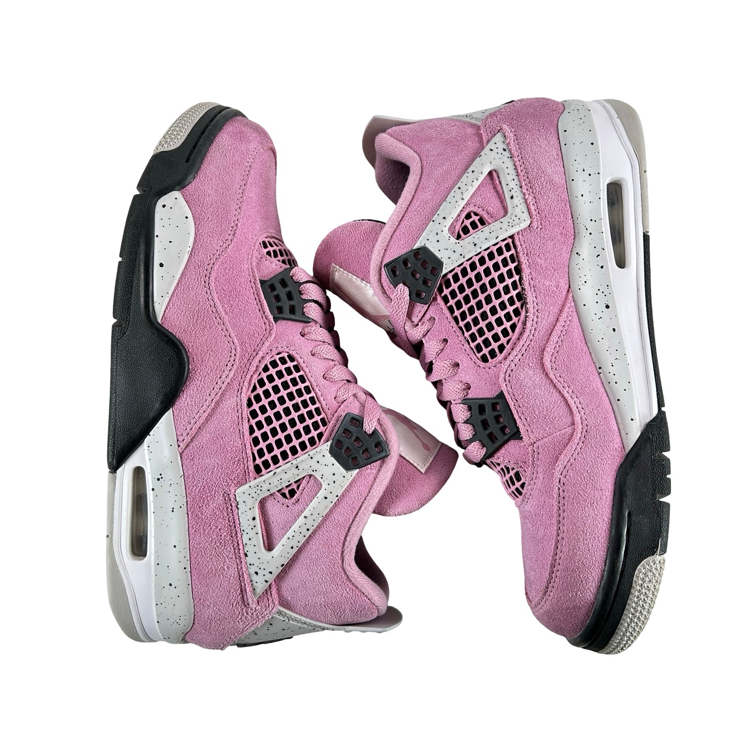 AQ9129 501 Jordan 4 Retro Orchid (Women's) [USED] - 8.5 W (Used2)