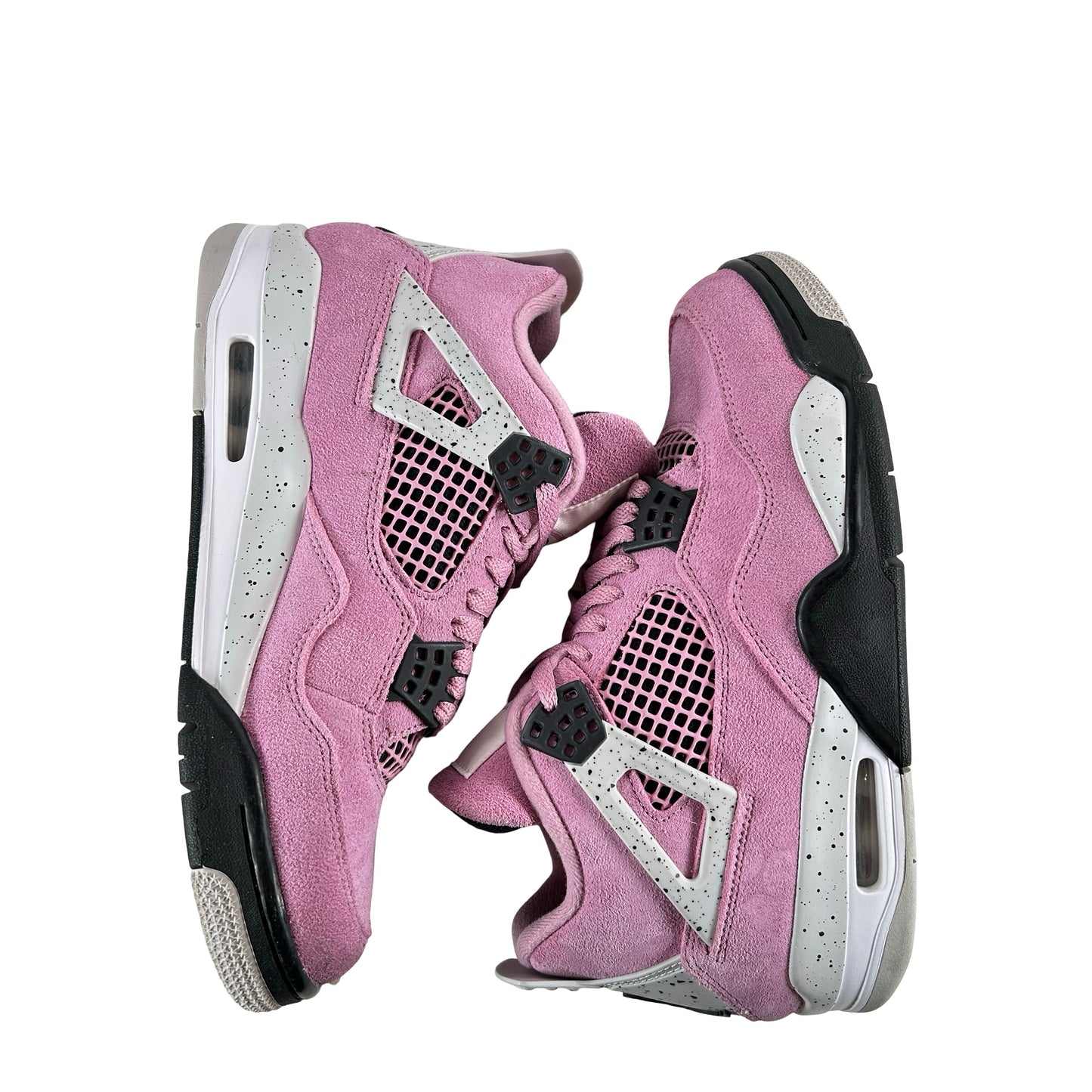 AQ9129 501 Jordan 4 Retro Orchid (Women's) [USED] - 8.5 W (Used2)