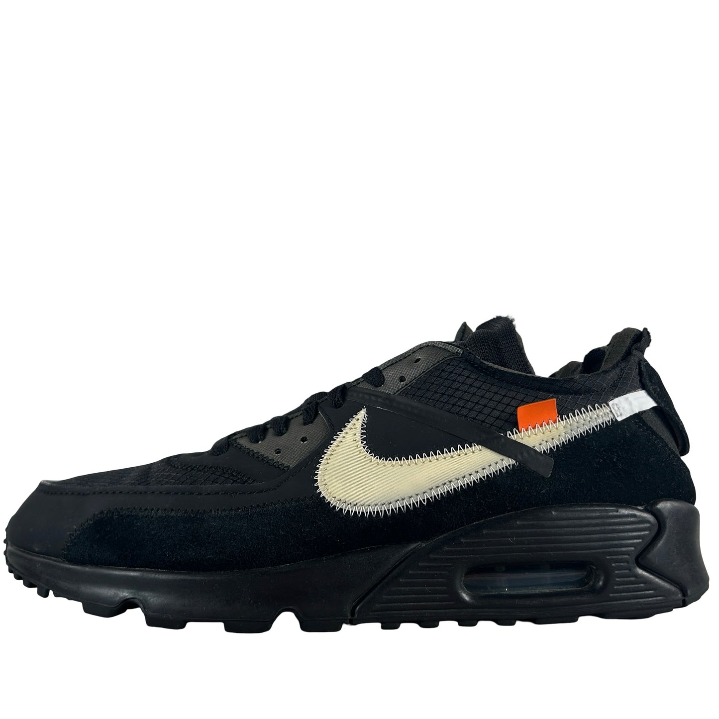 AA7293 001 Air Max 90 Off-White Black [USED] - 11 M (Used)