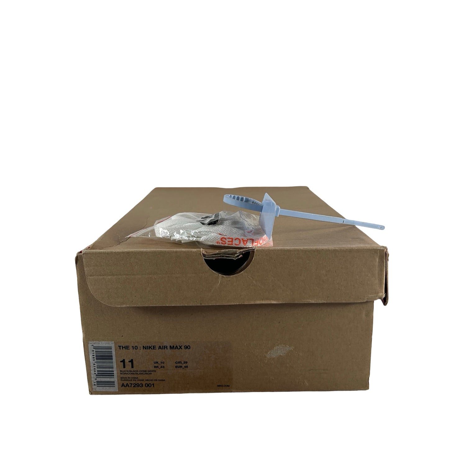 AA7293 001 Air Max 90 Off-White Black [USED] - 11 M (Used)