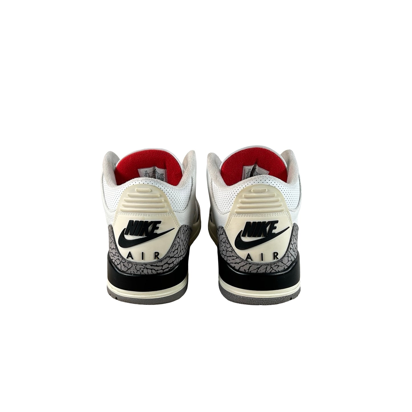 DN3707 100 Jordan 3 Retro White Cement Reimagined [USED] - 11 M (Used32)