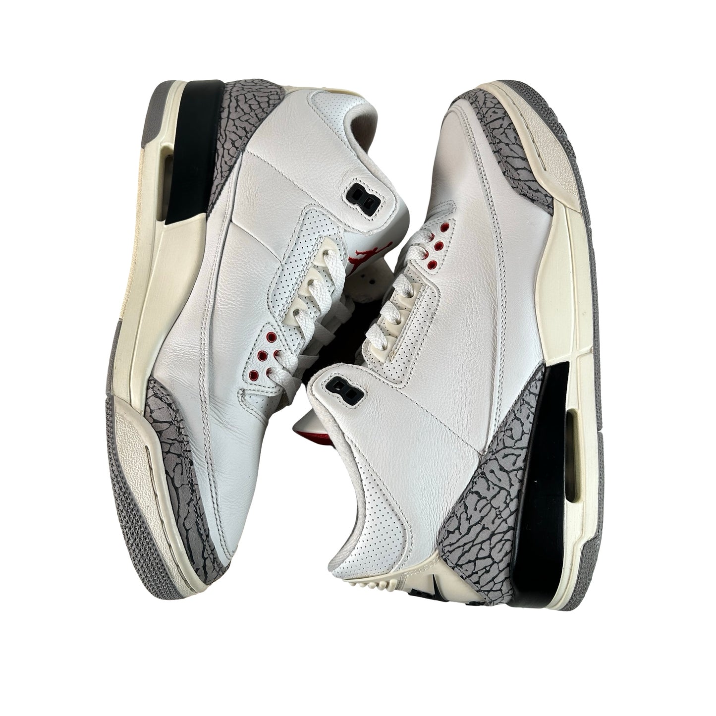 DN3707 100 Jordan 3 Retro White Cement Reimagined [USED] - 11 M (Used32)
