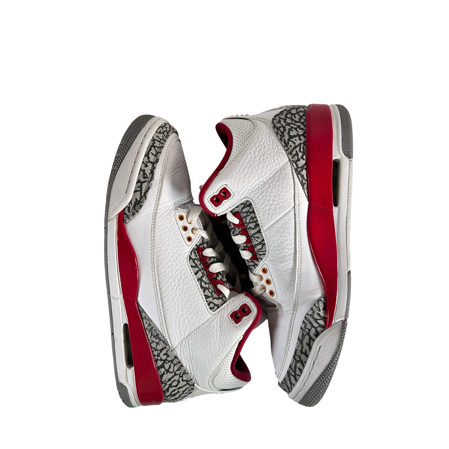 CT8532 126 Jordan 3 Retro Cardinal Red [USED] - 8 M (Used3)