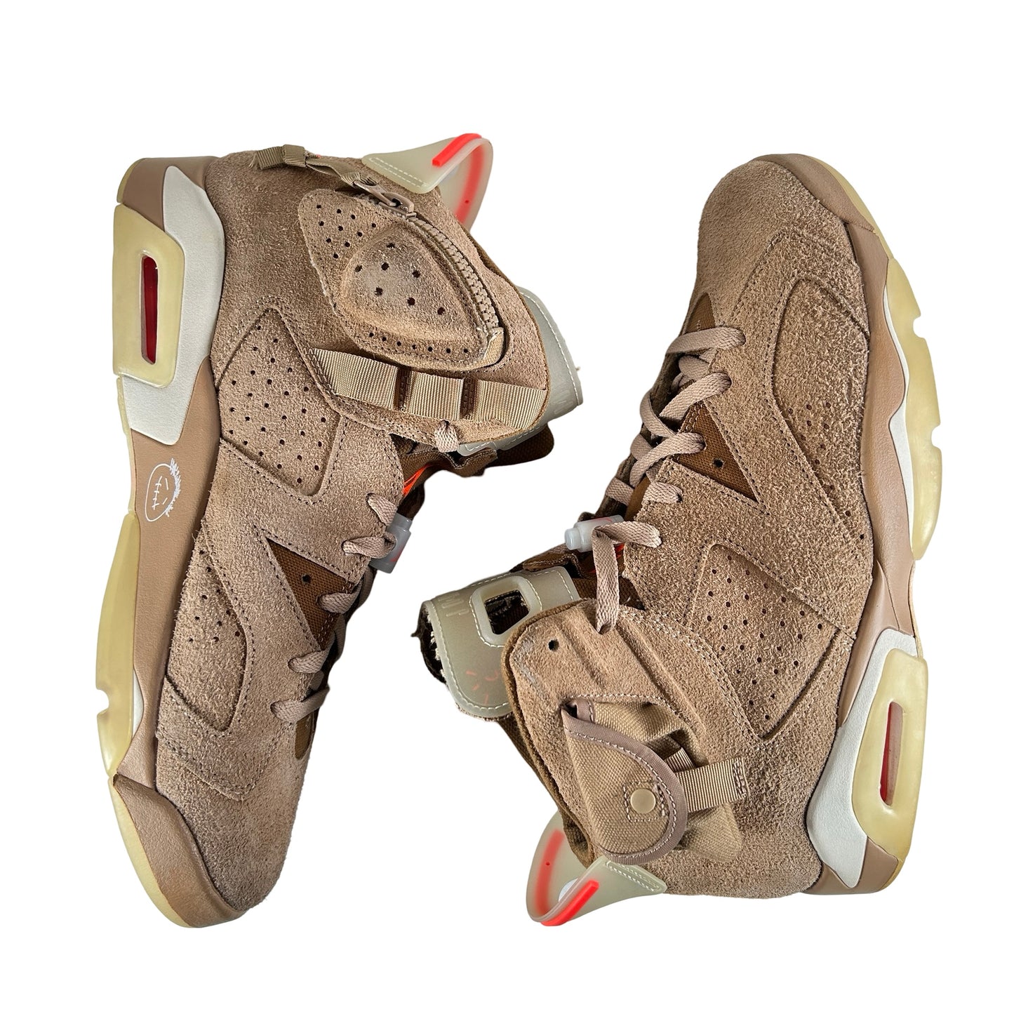 DH0690 200 Jordan 6 Retro Travis Scott British Khaki [USED] - 11 M (Used4)