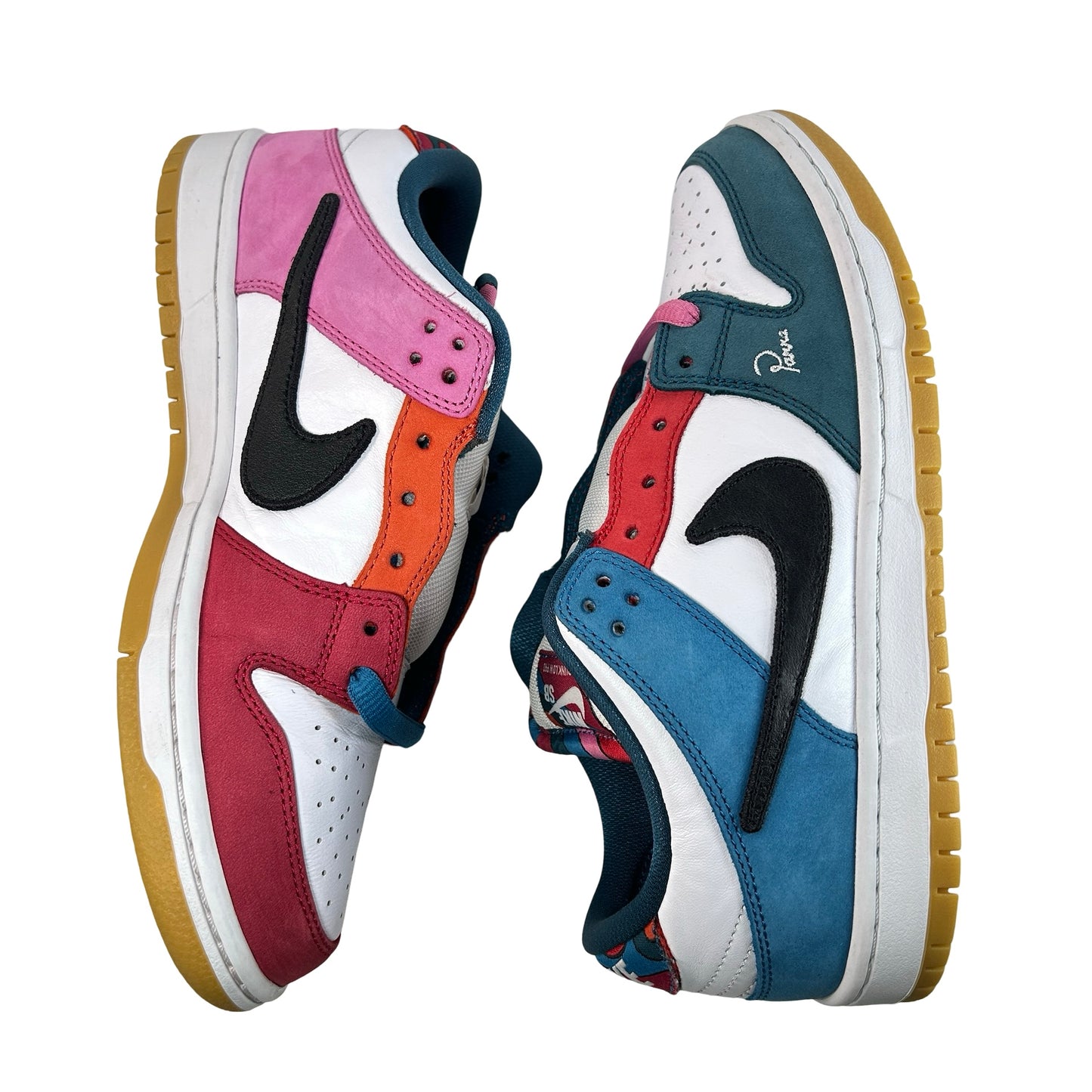 DH7695 100 Nike SB Dunk Low Pro QS Parra (Friends & Family) (2021) [USED] - 7.5 M (Used) (No Box)