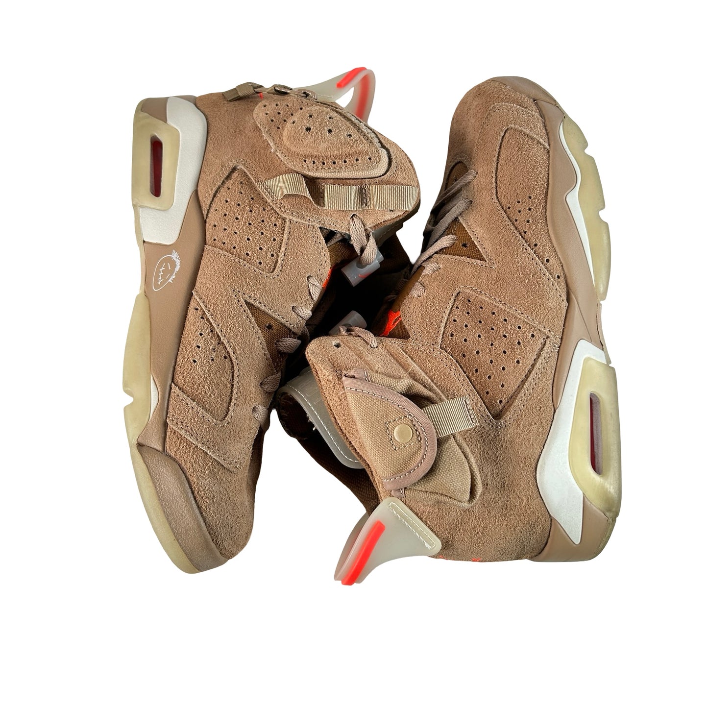 DH0690 200 Jordan 6 Retro Travis Scott British Khaki [USED] - 8 M (Used6)