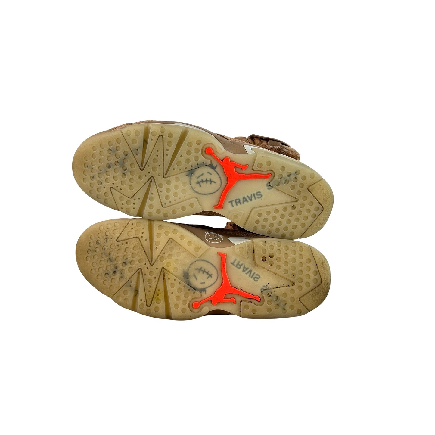 DH0690 200 Jordan 6 Retro Travis Scott British Khaki [USED] - 8 M (Used6)