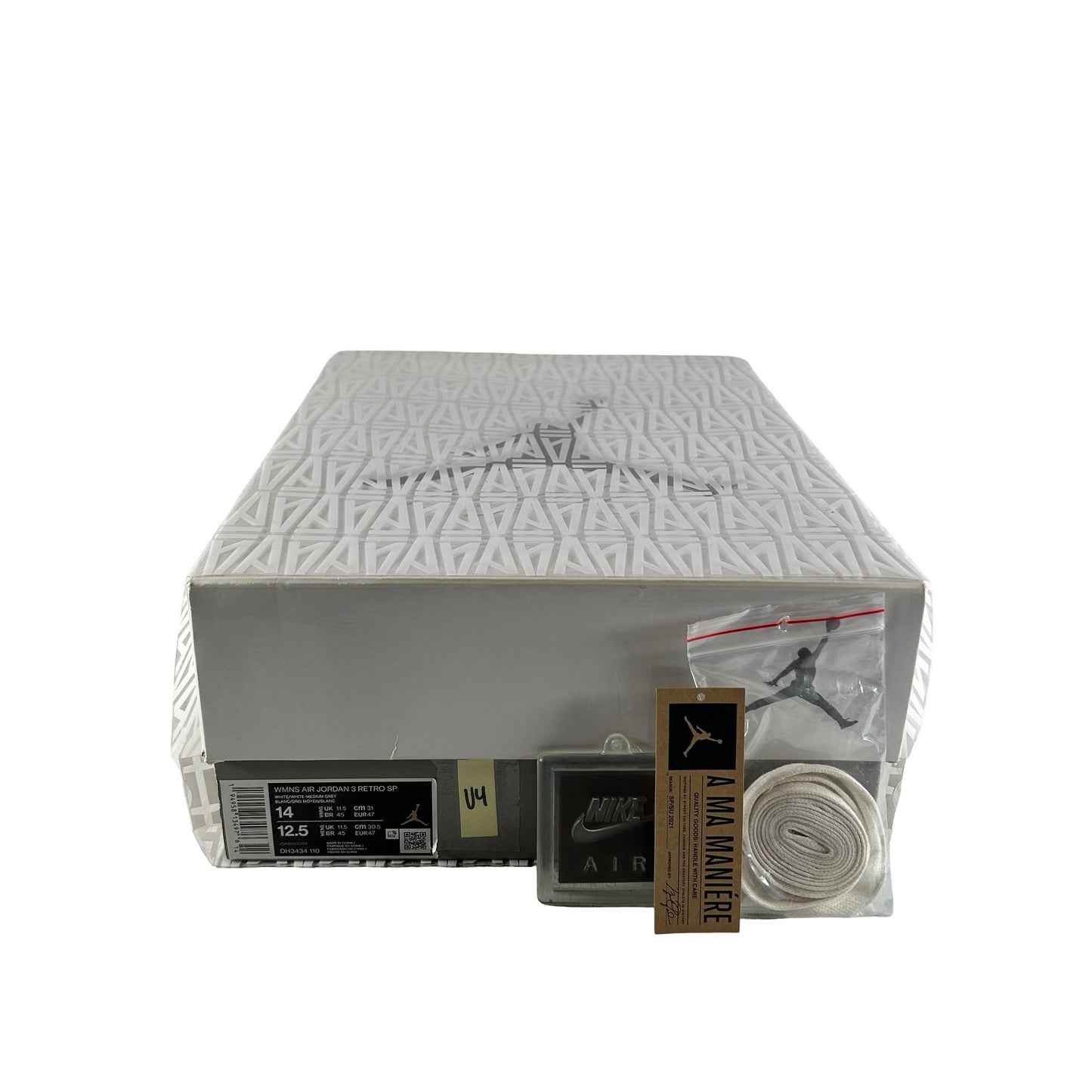 DH3434 110 Jordan 3 Retro SP A Ma Maniére (Women's) [USED] - 14 W (Used4)
