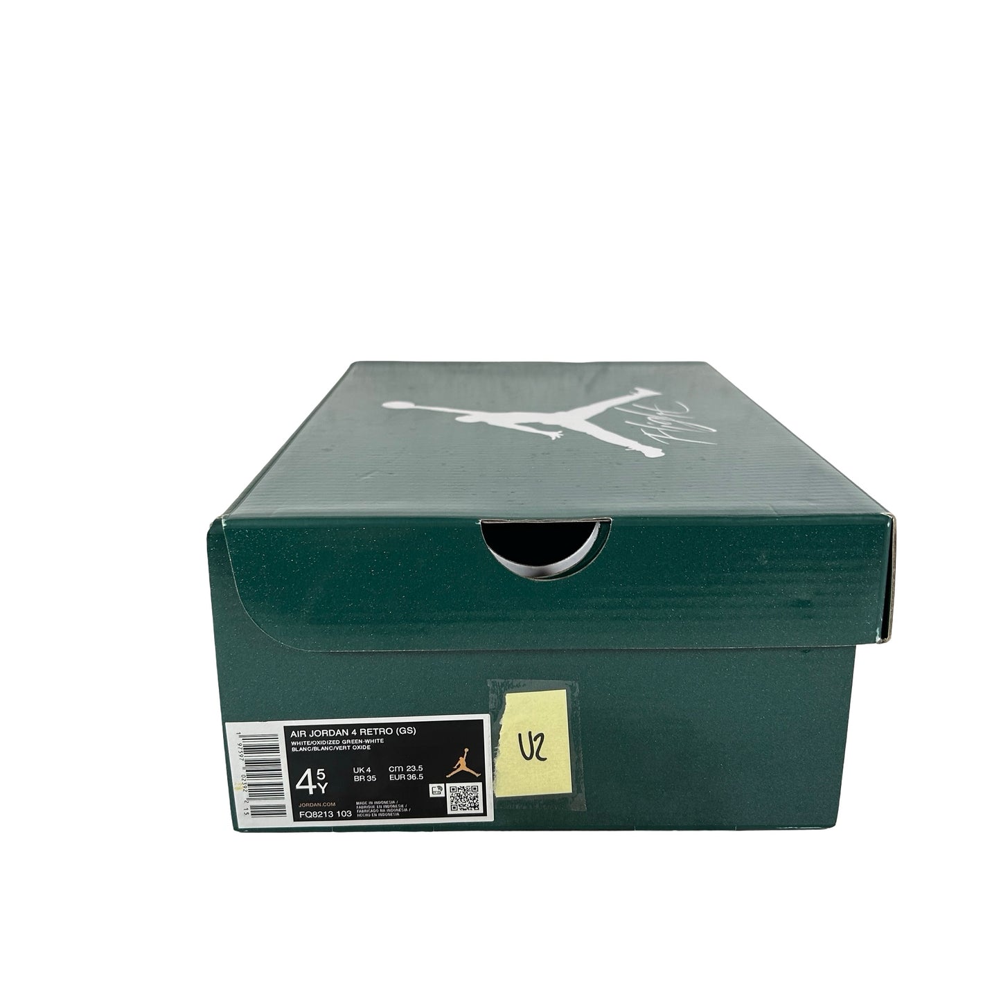 FQ8213 103 Jordan 4 Retro Oxidized Green (GS) [USED] - 4.5Y (Used2)