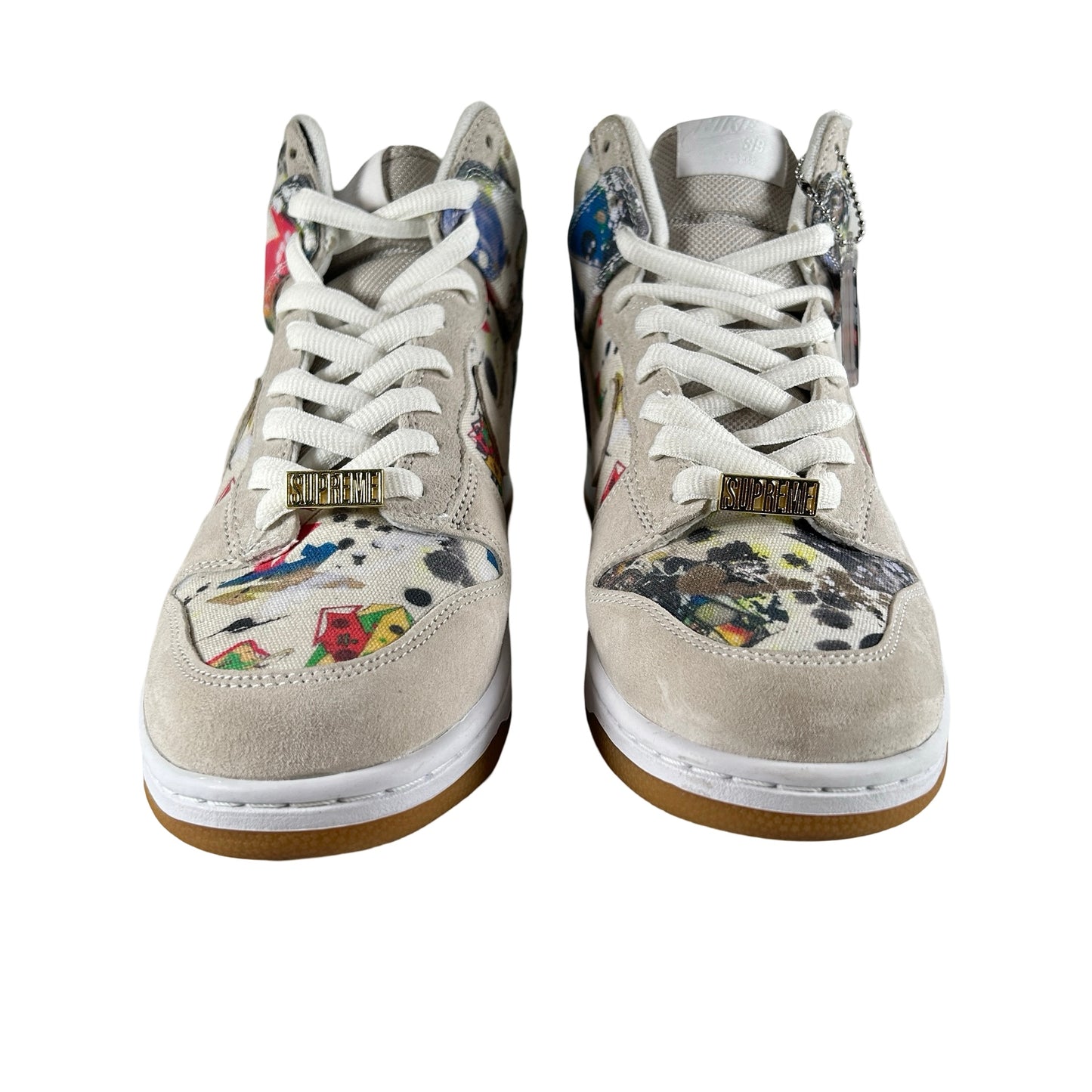 FD8779 100 Nike SB Dunk High Supreme Rammellzee [USED] - 9.5 M (Used)