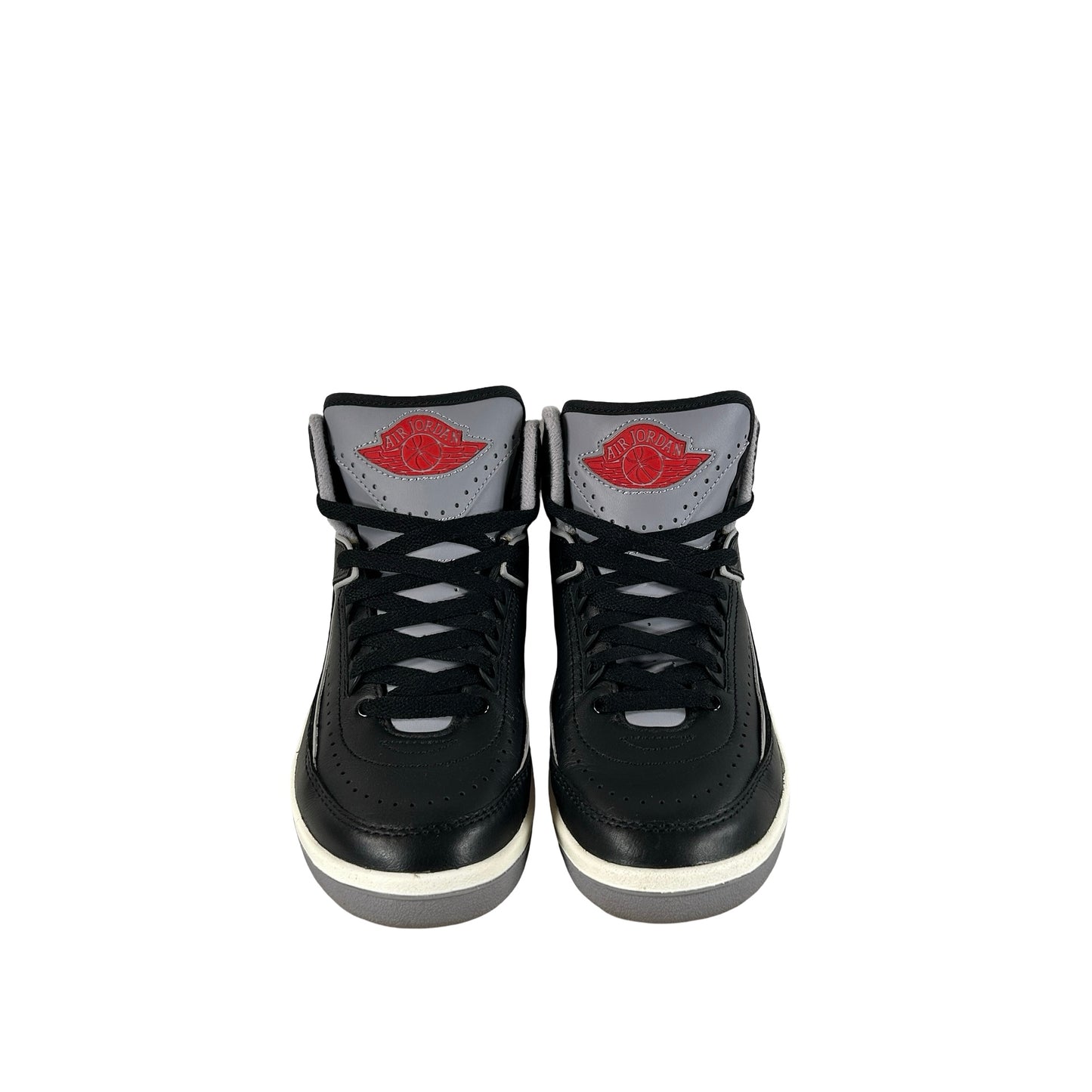 DQ8562 001 Jordan 2 Retro Black Cement (GS) [USED] - 4 Y (Used) (No Box)