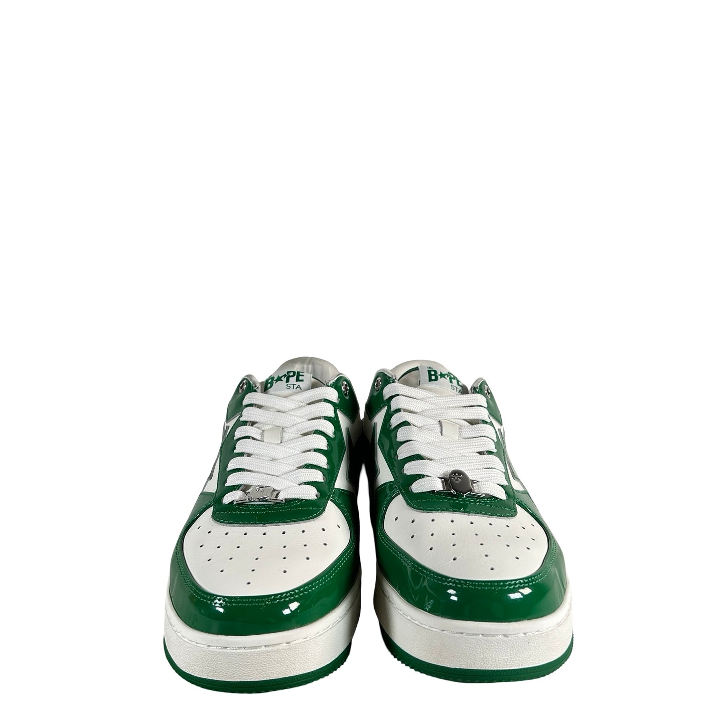001FWL801305M GRN A Bathing Ape Bape Sta Icon Low #1 Green [USED] - 11 M (Used)