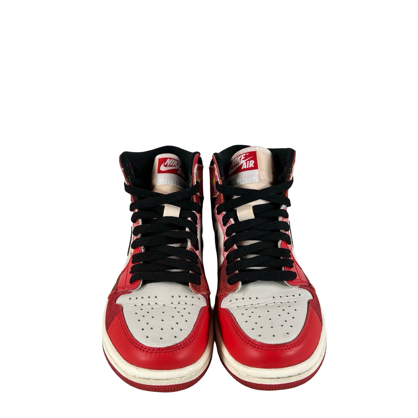 DV1748 601 Jordan 1 Retro High OG Spider-Man Across the Spider-Verse [USED] - 4 M (Used) (No Box)