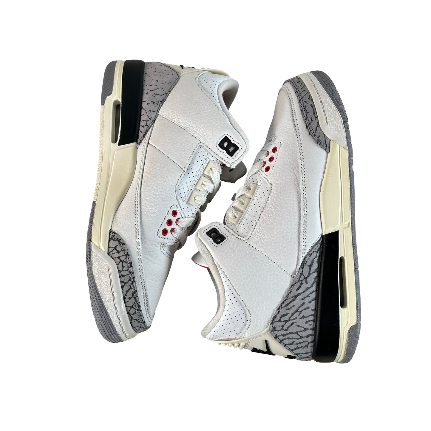 DM0967 100 Jordan 3 Retro White Cement Reimagined (GS) [USED] - 5.5 Y (Used6)