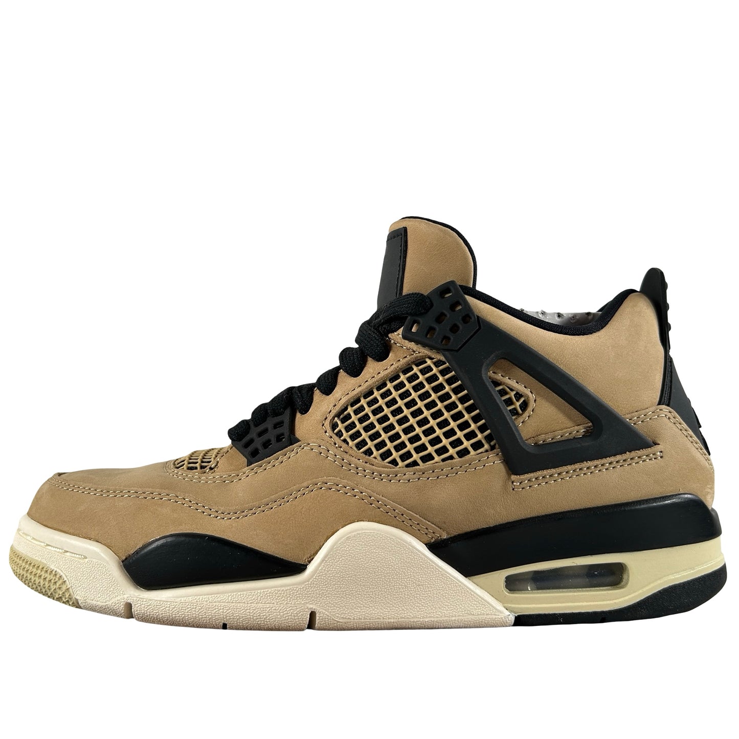 AQ9129 200 Jordan 4 Retro Fossil (Women's) [USED] - 8 W (Used)