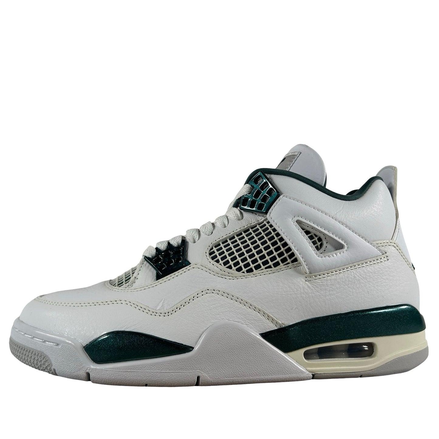 FQ8138 103 Jordan 4 Retro Oxidized Green [CONDITIONAL] - 8 M (Yellowing Along Stitching)