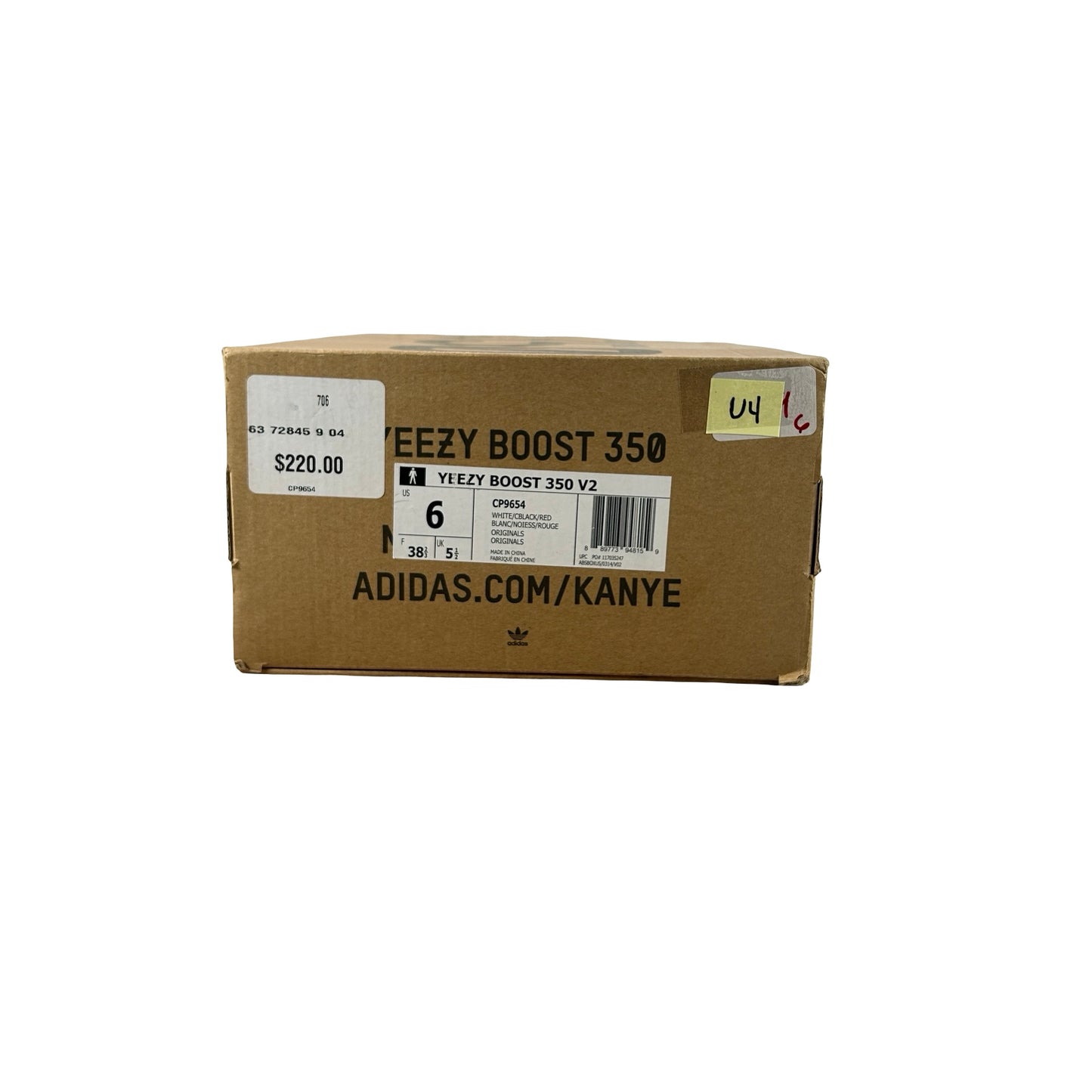 CP9654 Yeezy 350 V2 Zebra [USED] - 6 M (Used4)