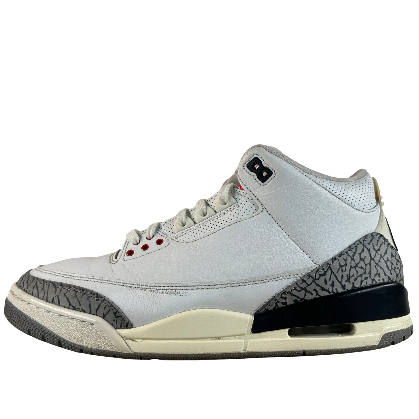 DN3707 100 Jordan 3 Retro White Cement Reimagined [USED] - 11.5 M (Used17)