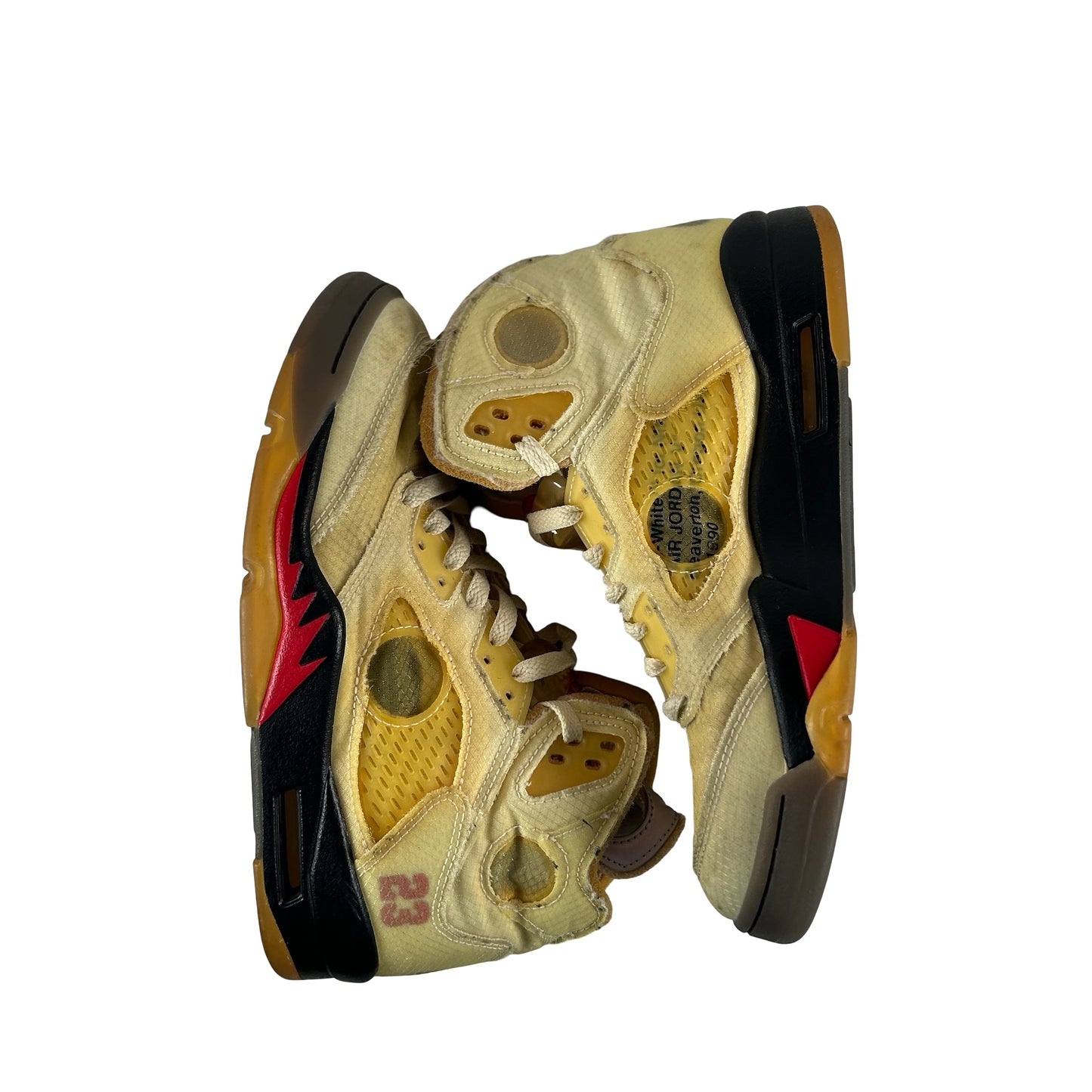 DH8565 100 Jordan 5 Off-White Sail [USED] - 7 M (Used2)